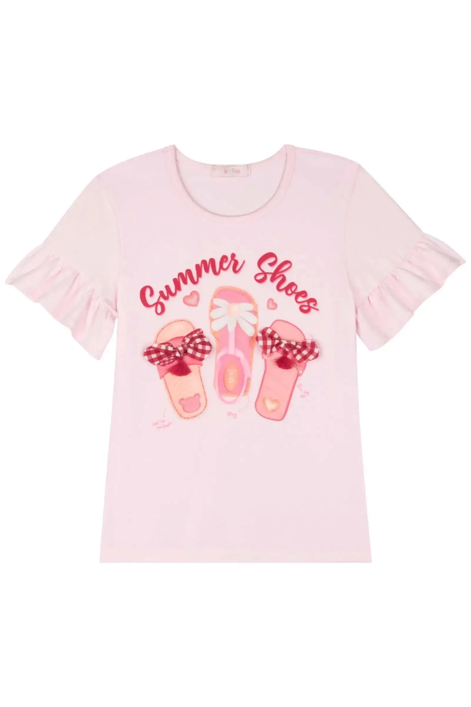 Blusa em Cotton 83066 Kukiê Infantil Menina