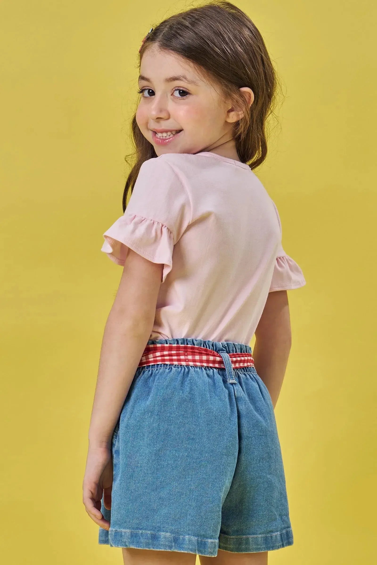 Blusa em Cotton 83066 Kukiê Infantil Menina