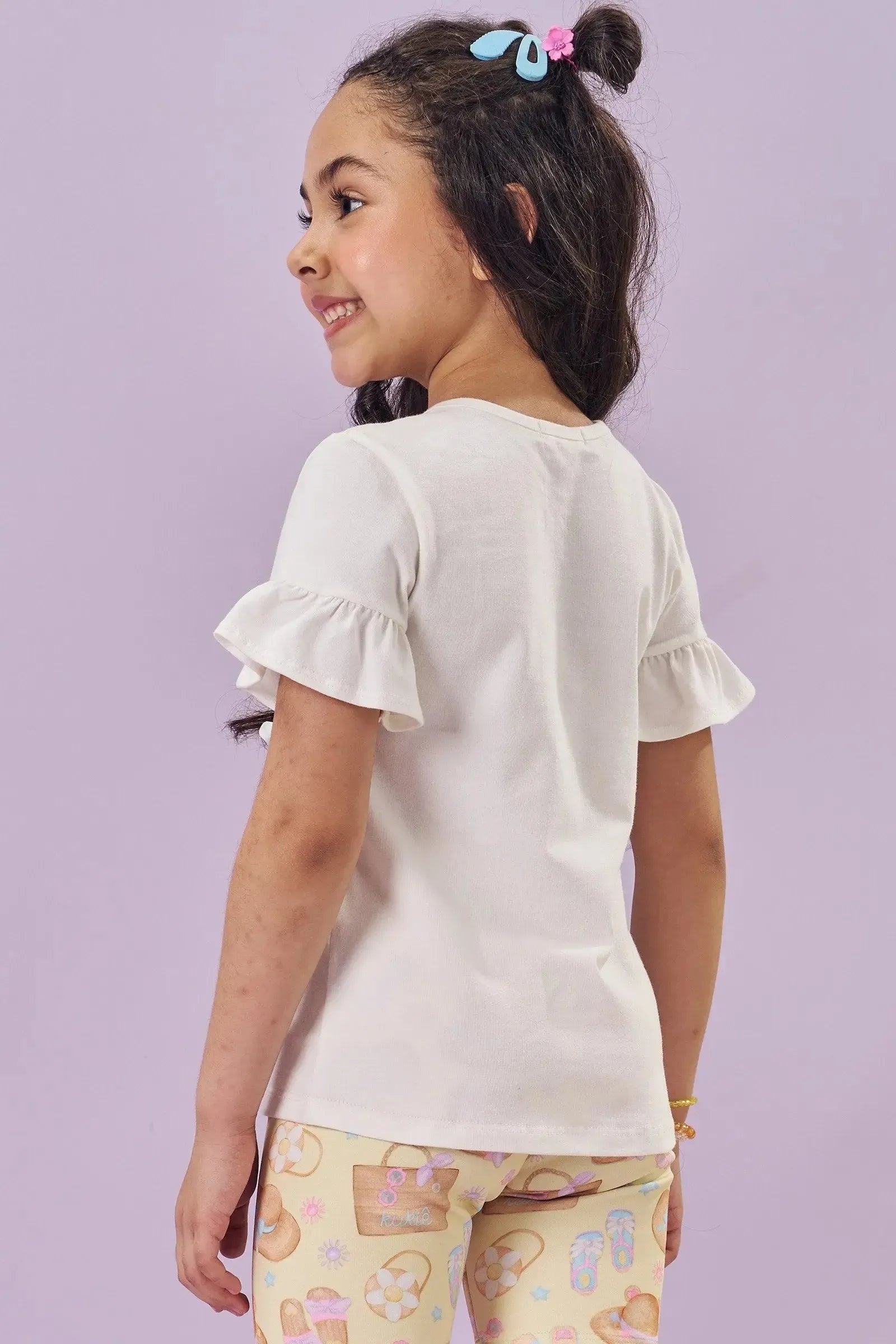 Blusa em Cotton 83066 Kukiê Infantil Menina