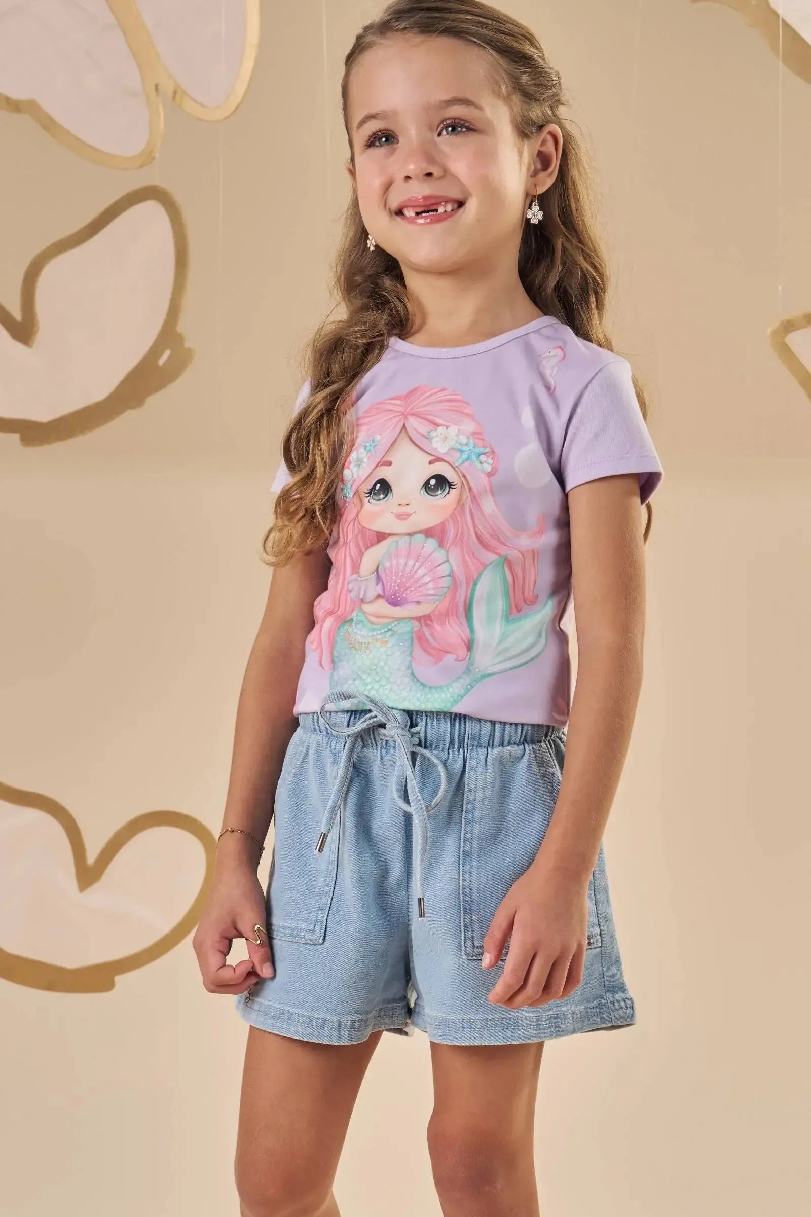 Blusa em Cotton 87246 Infanti Infantil Menina