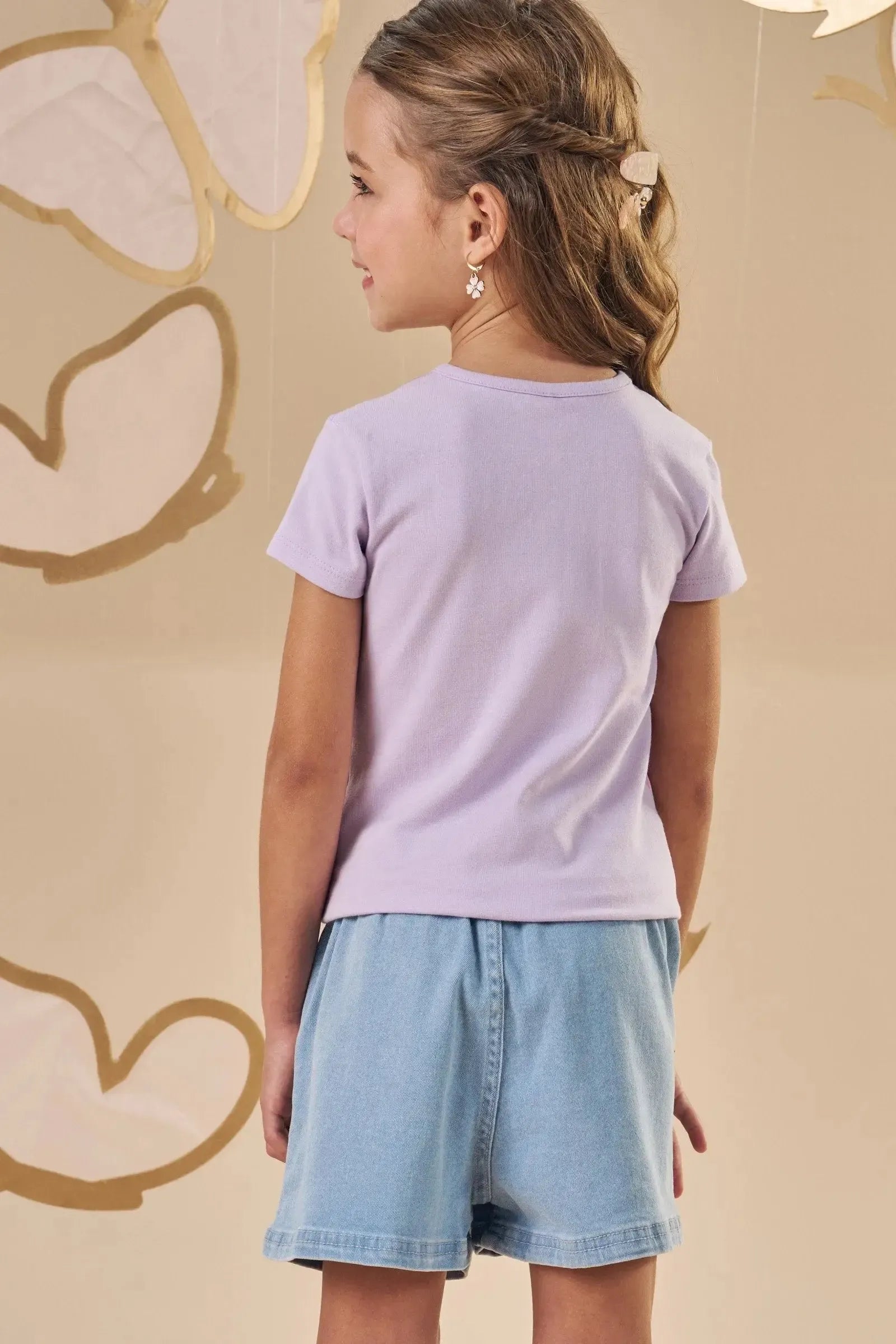 Blusa em Cotton 87246 Infanti Infantil Menina