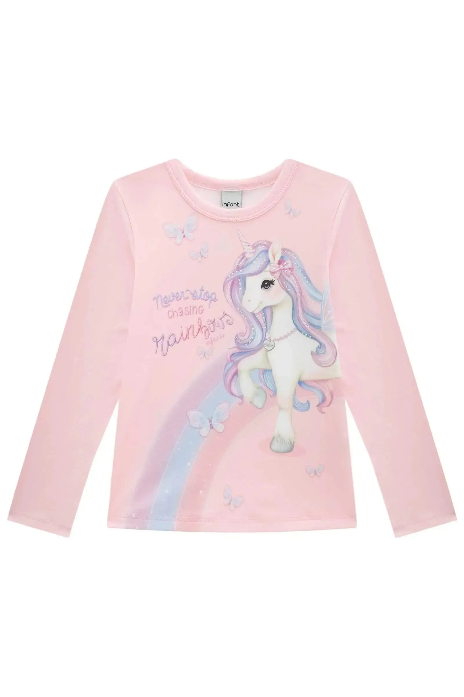 Blusa em Cotton 89471 Infanti Infantil Menina