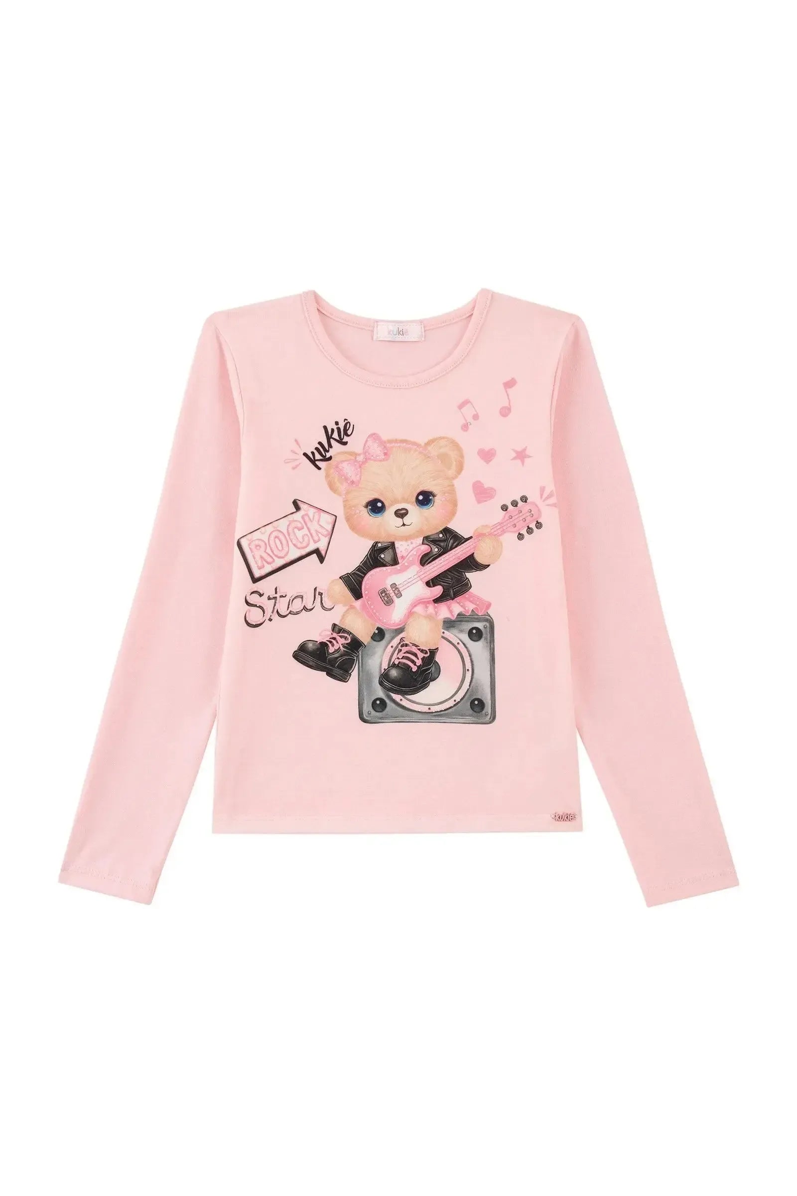 Blusa em Cotton 89576 Kukiê Infantil Menina