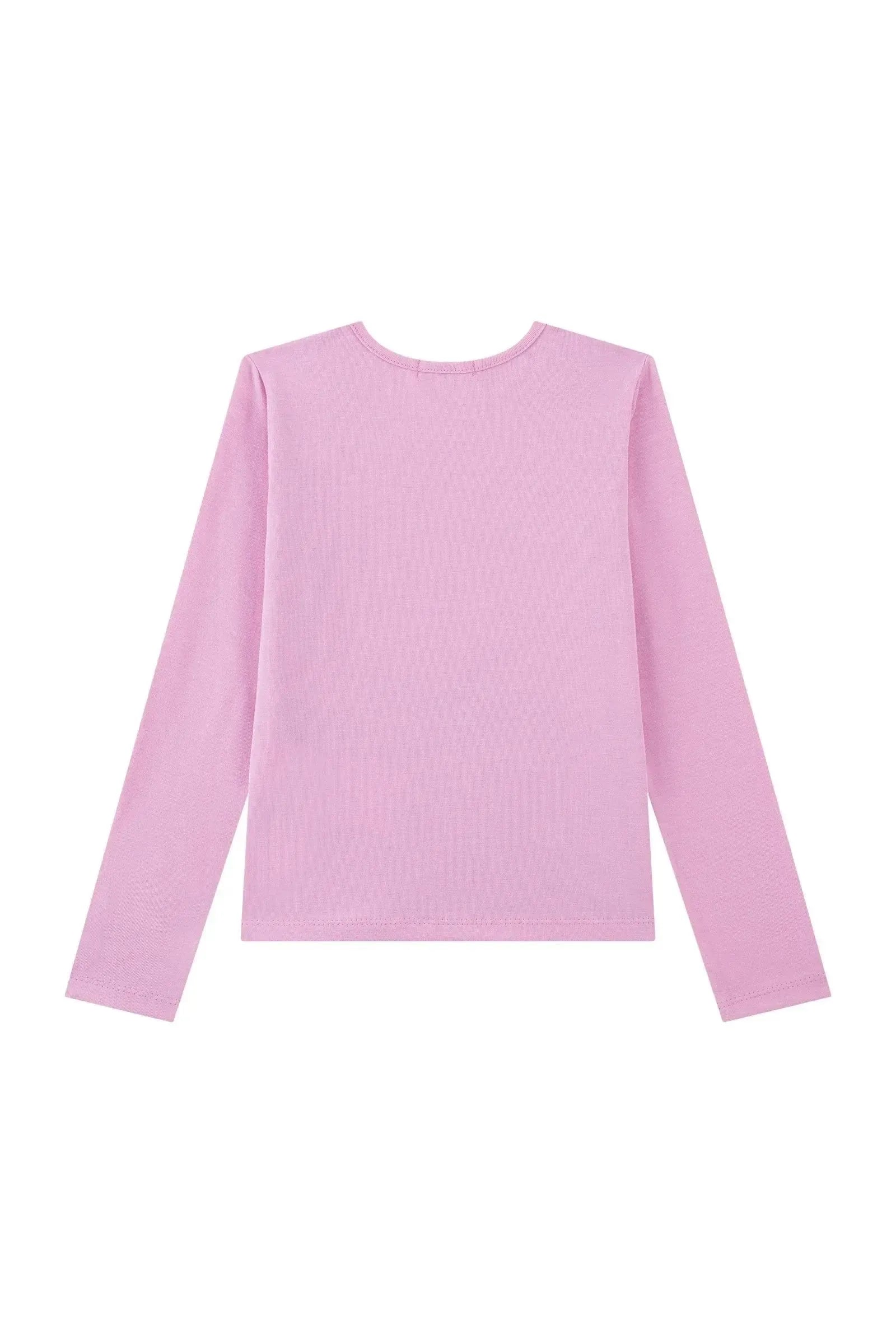 Blusa em Cotton 90808 Kukiê Infantil Menina