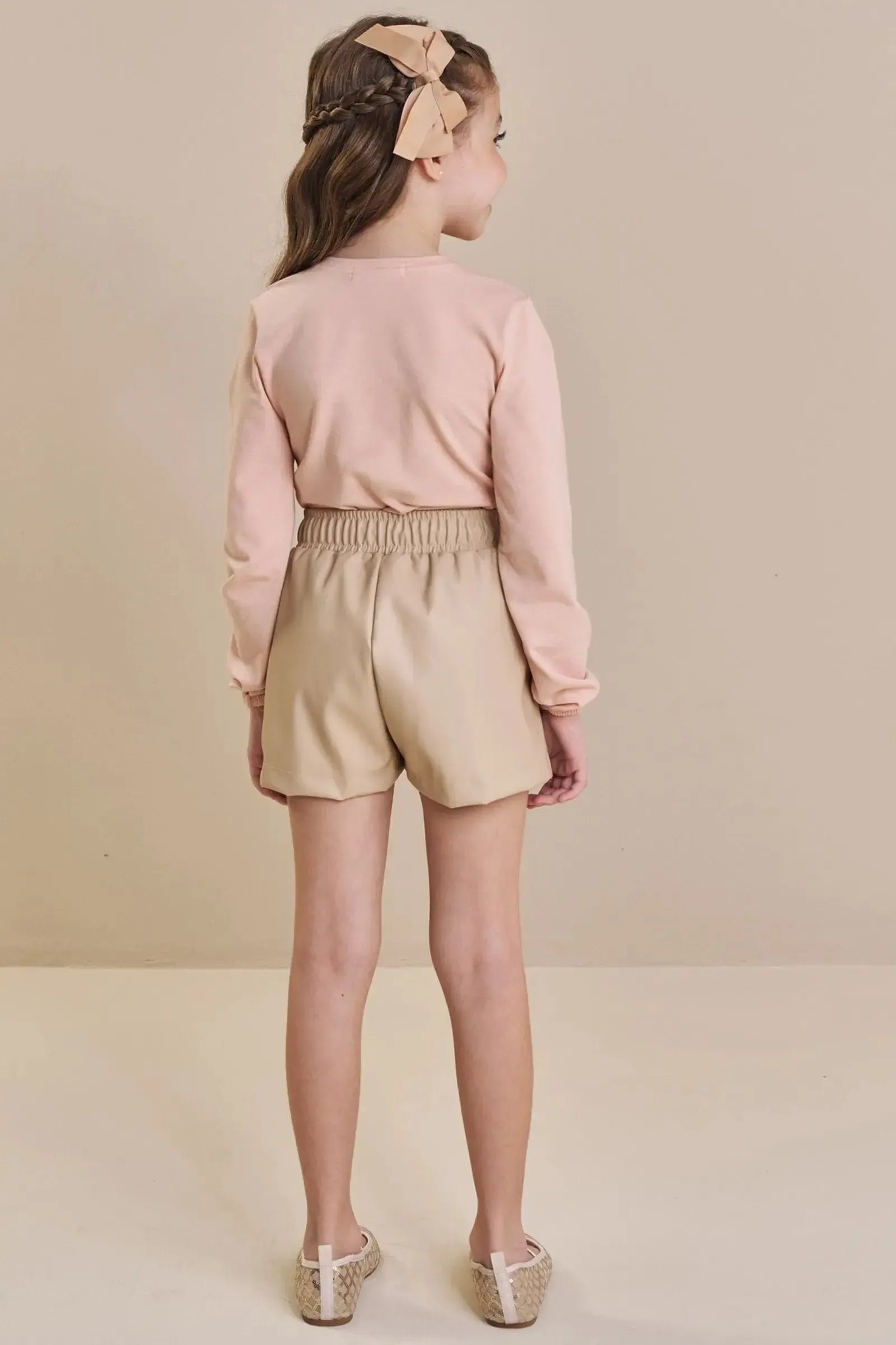 Blusa em Cotton 90924 Kukiê Infantil Menina