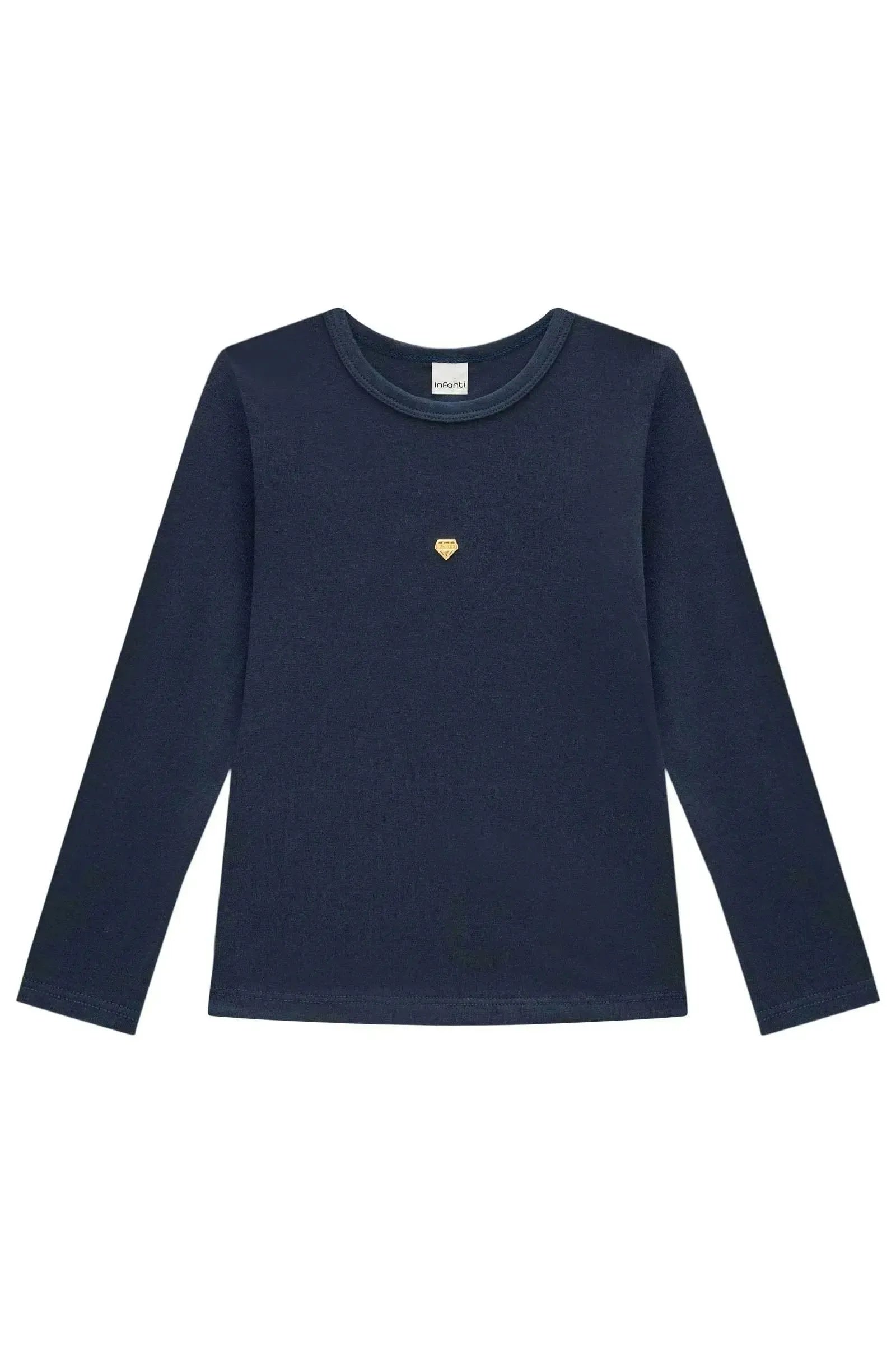 Blusa em Cotton 93619 Infanti Infantil Menina