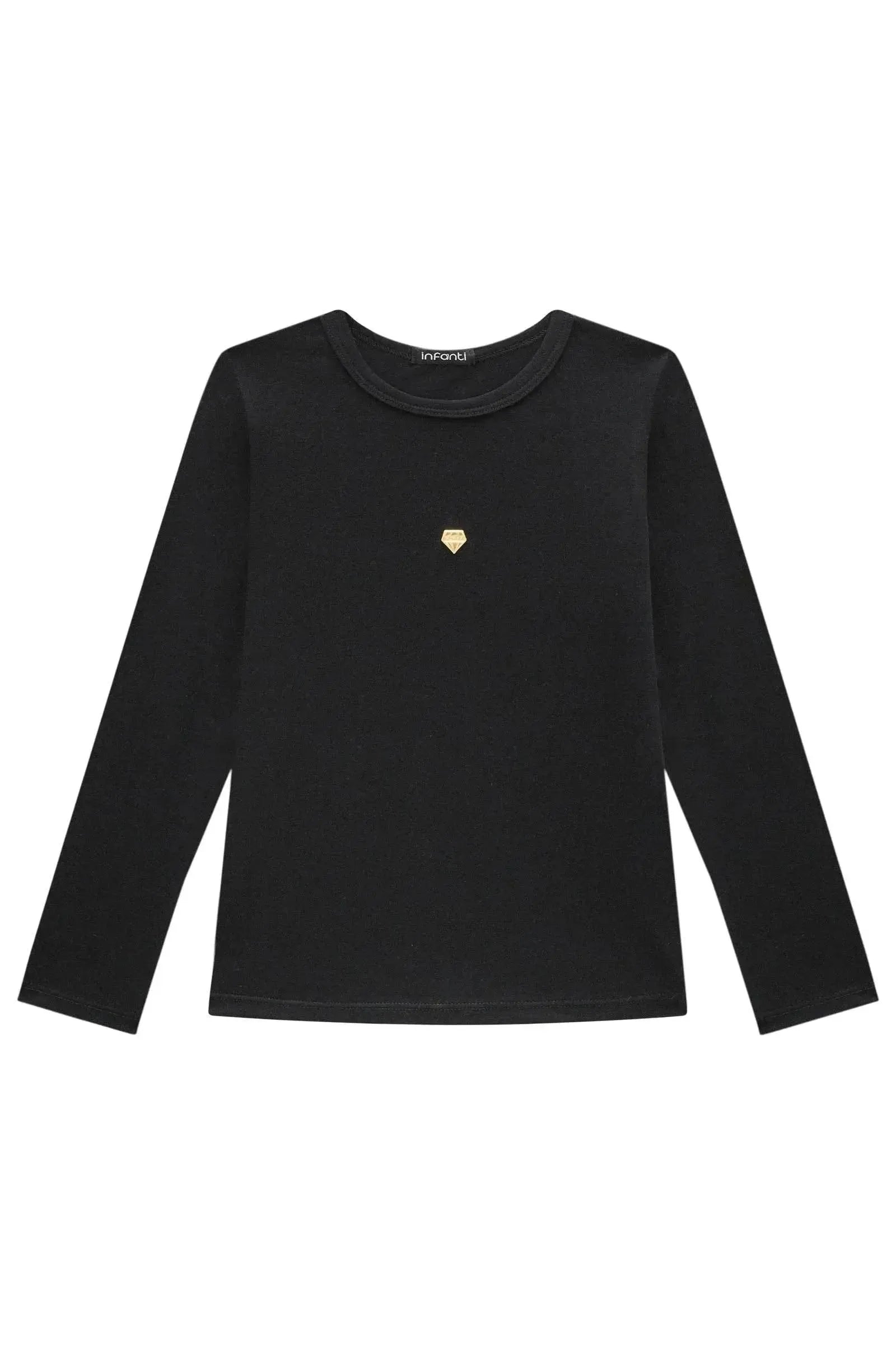 Blusa em Cotton 93621 Infanti Infantil Menina