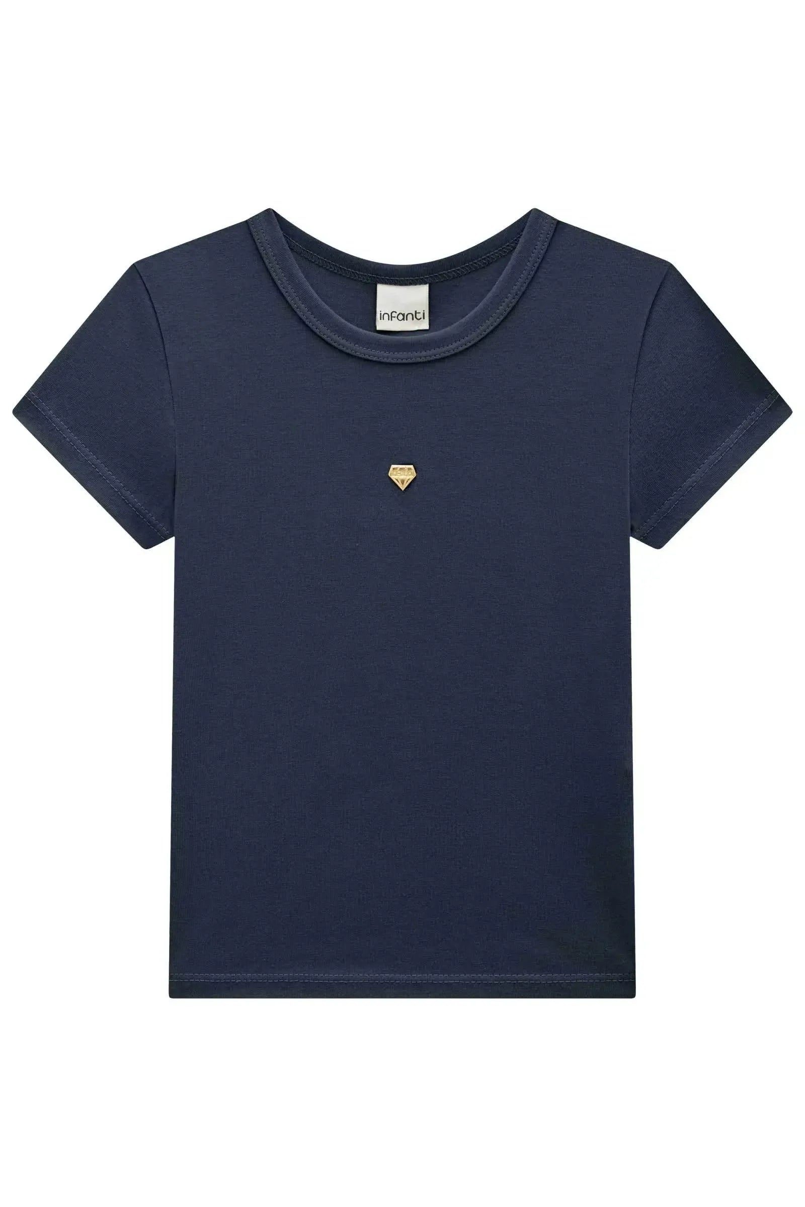 Blusa em Cotton 93660 Infanti Infantil Menina