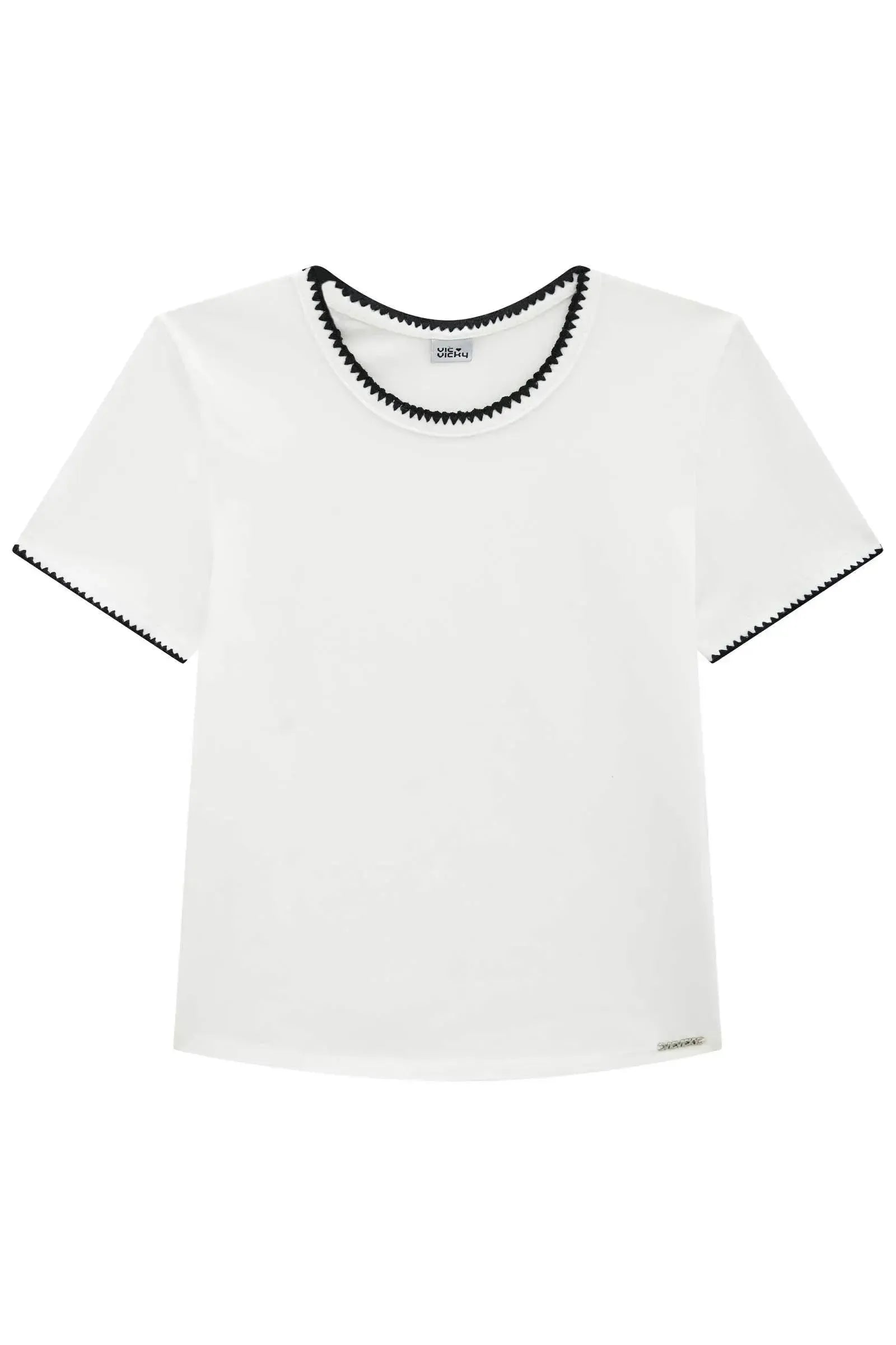 Blusa em Cotton 94380 Vic&Vicky Teen Menina