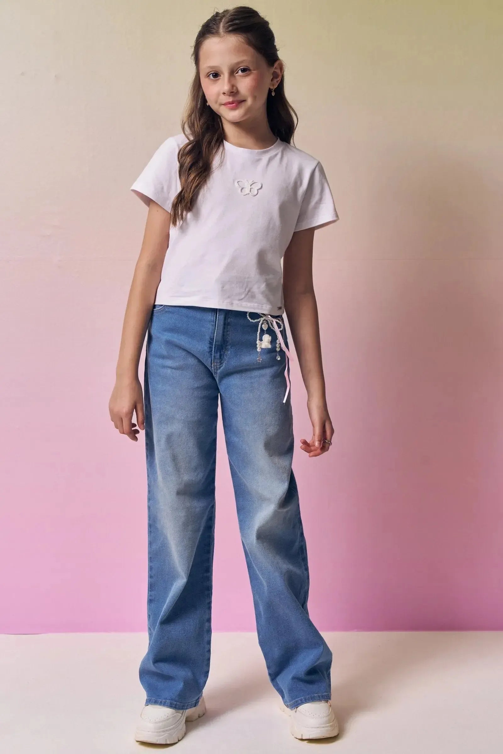 Blusa em Cotton 94578 Vic&Vicky Teen Menina
