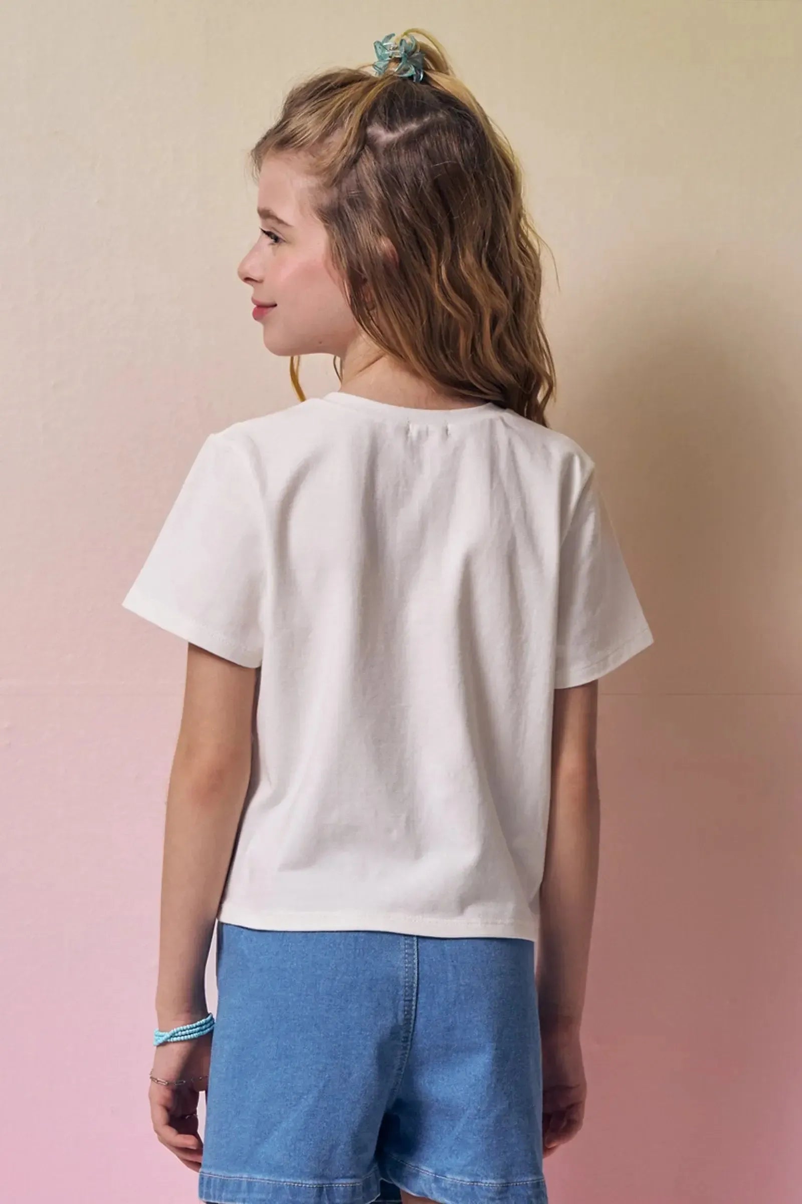 Blusa em Cotton 94590 Vic&Vicky Teen Menina