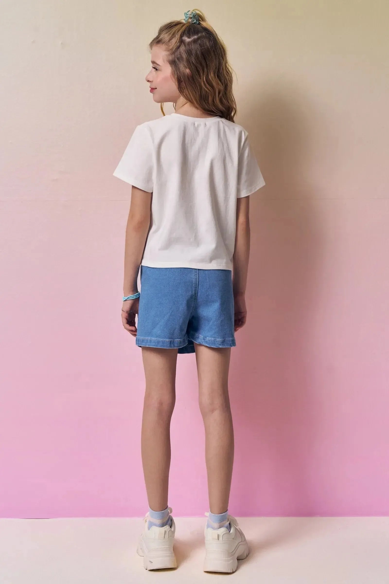 Blusa em Cotton 94590 Vic&Vicky Teen Menina