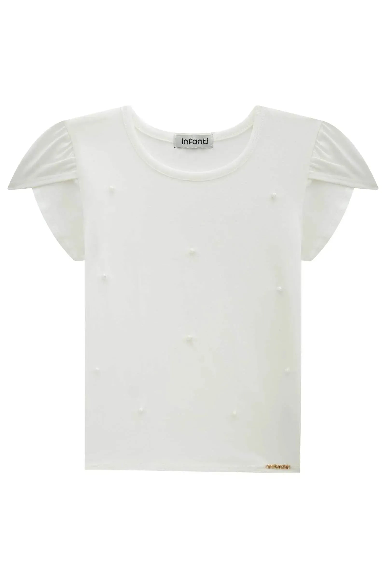 Blusa em Cotton 94635 Infanti Infantil Menina
