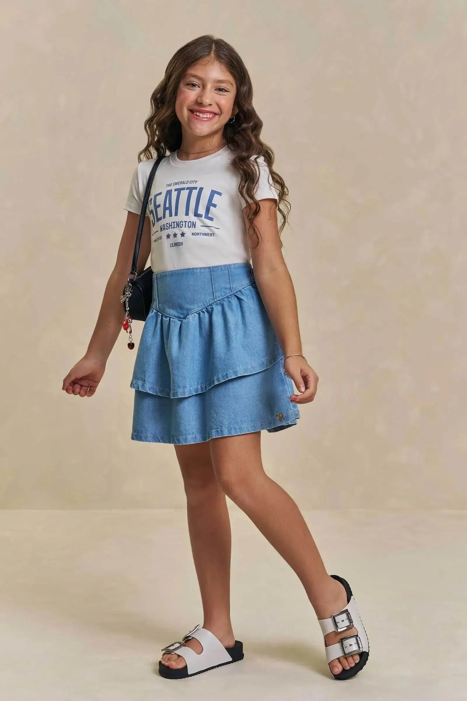 Blusa em Cotton 94889 Lilimoon Teen Menina