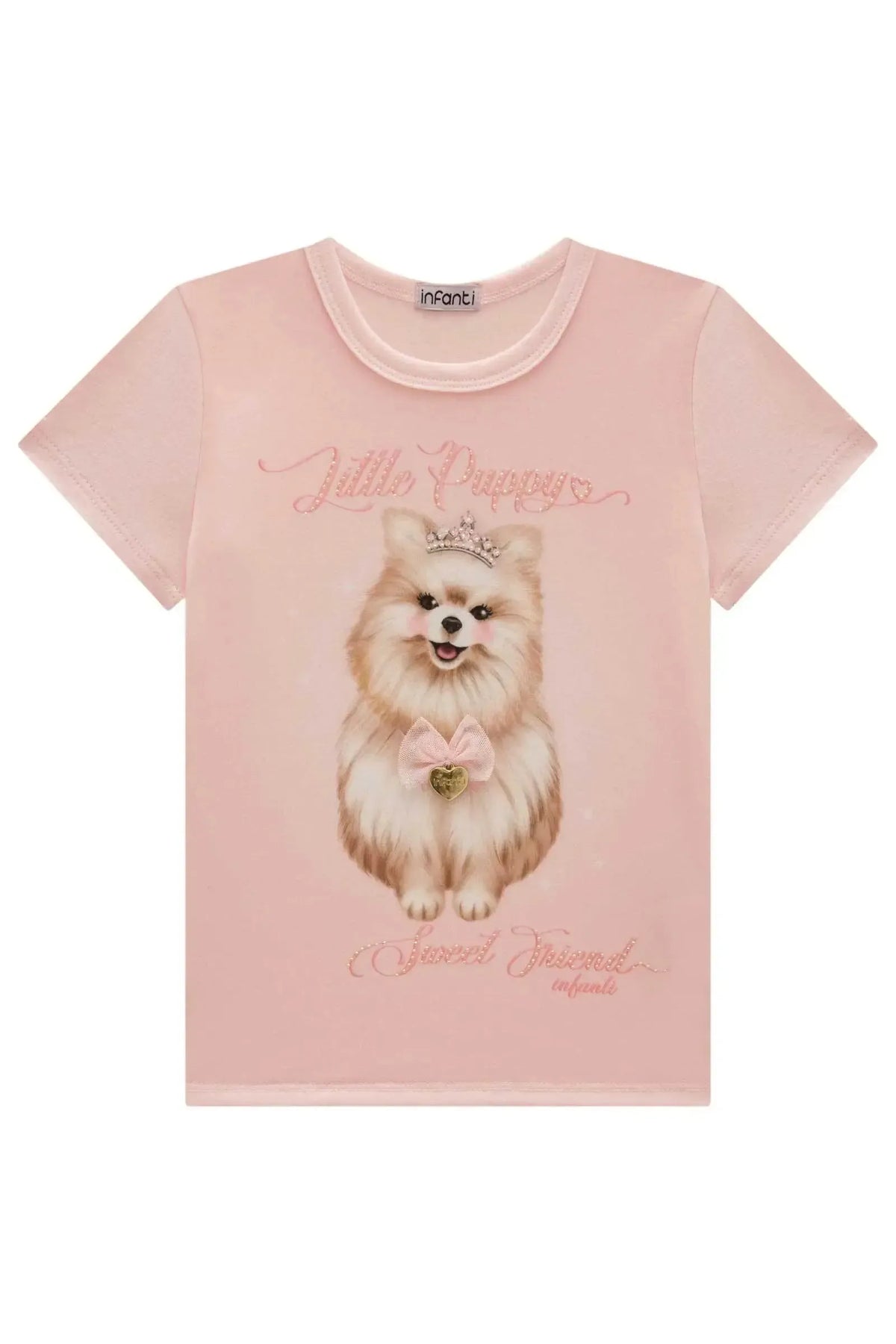 Blusa em Cotton 99392 Infanti Infantil Menina