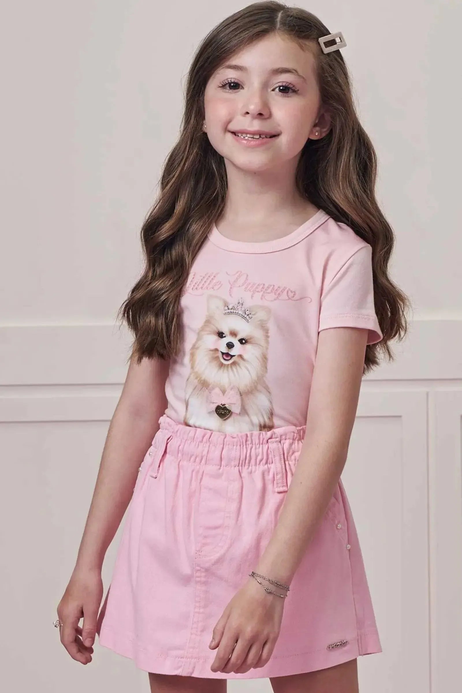 Blusa em Cotton 99392 Infanti Infantil Menina