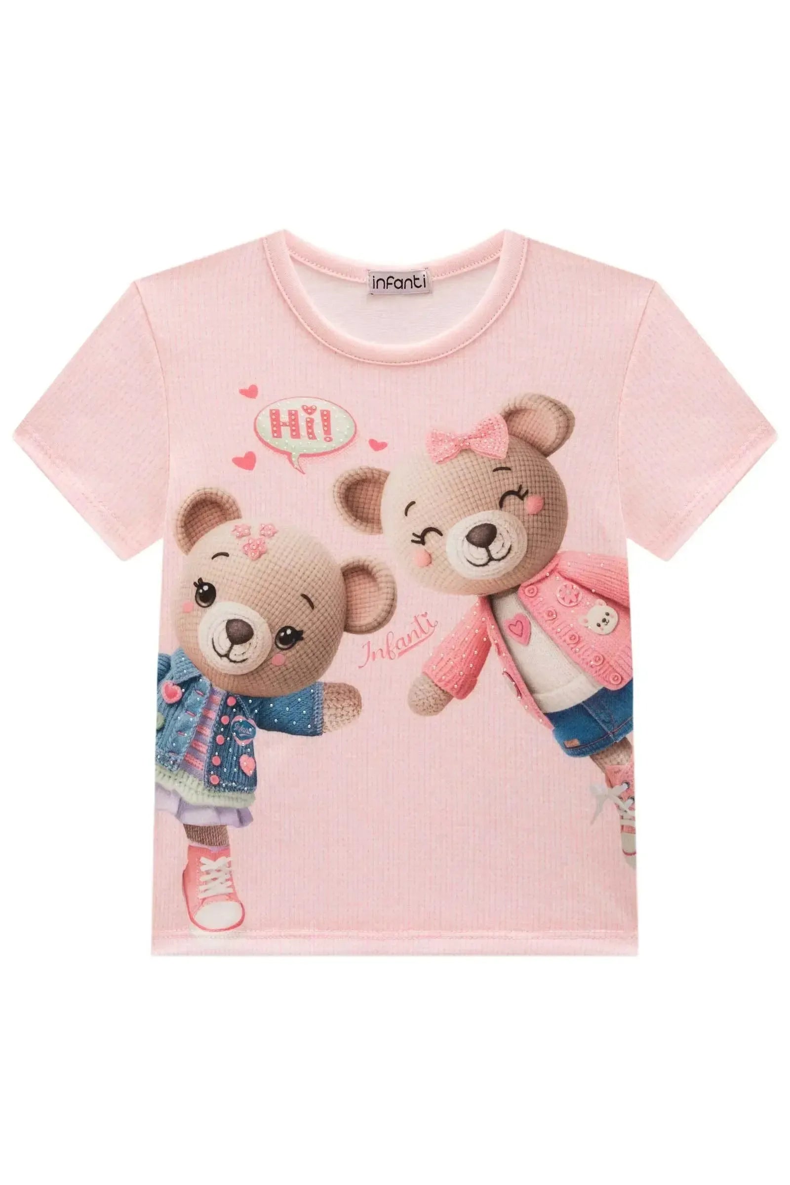 Blusa em Malha Fresh 93461 Infanti Infantil Menina