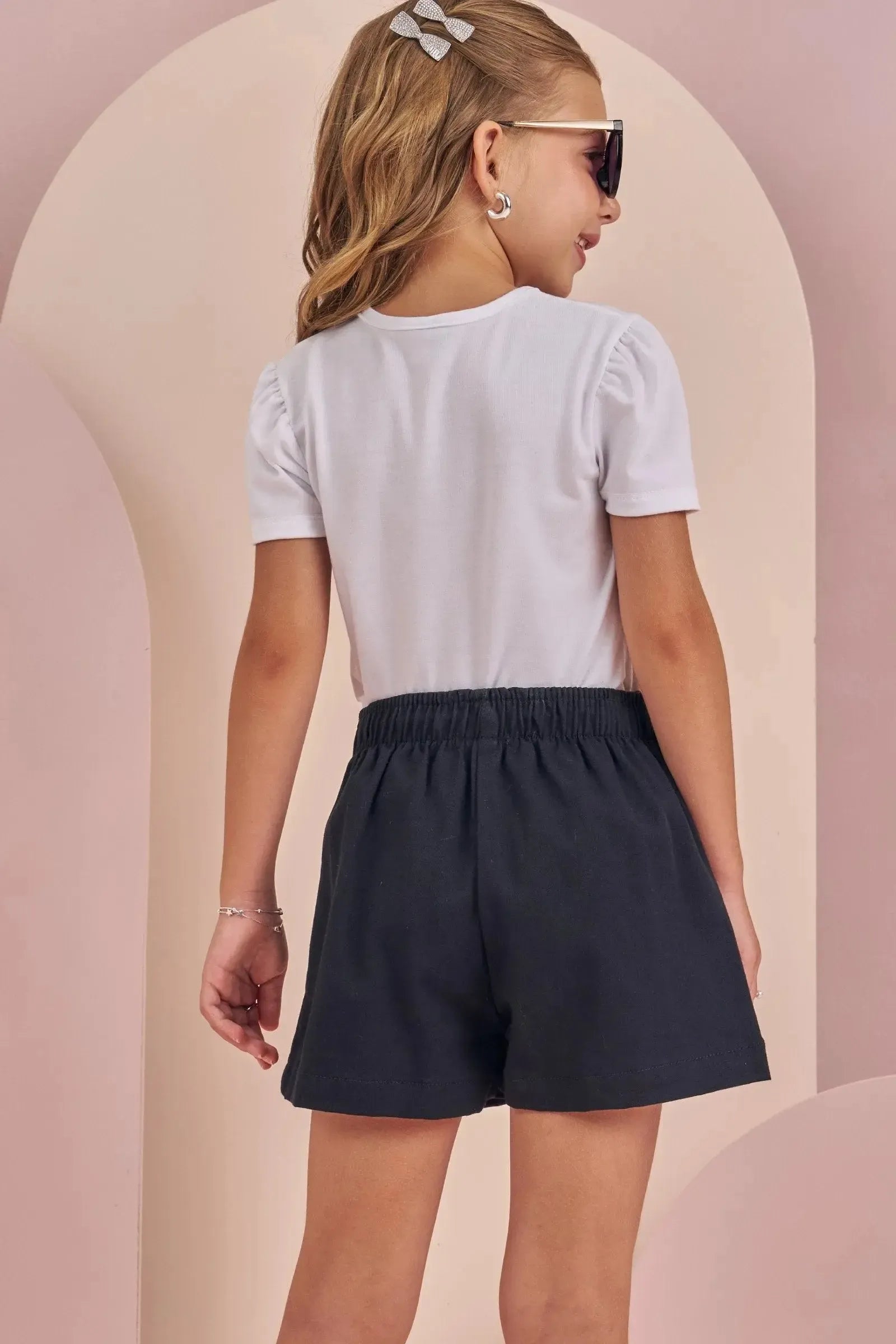 Blusa em Malha Power 87247 Infanti Infantil Menina