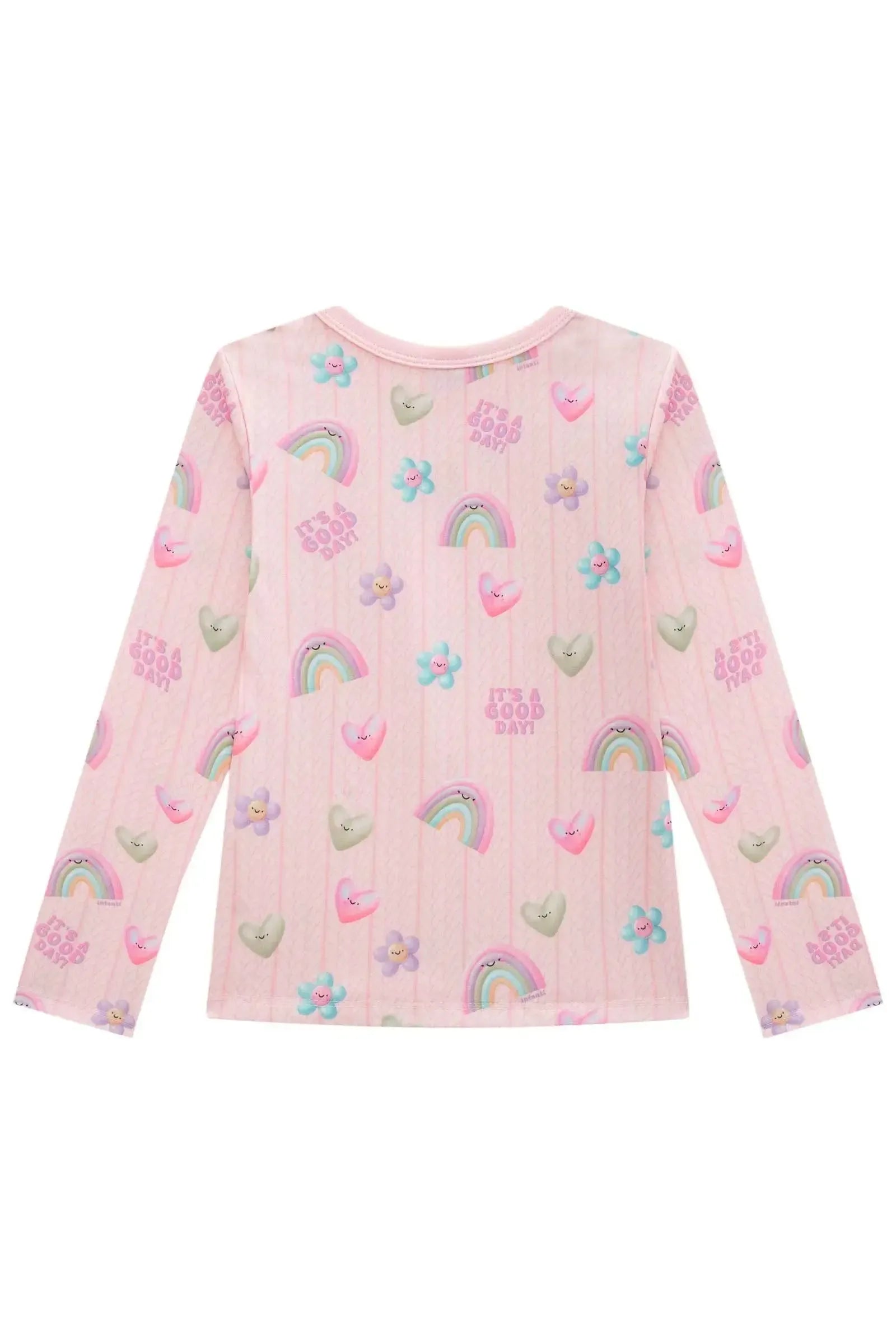 Blusa em Malha Power 89477 Infanti Infantil Menina