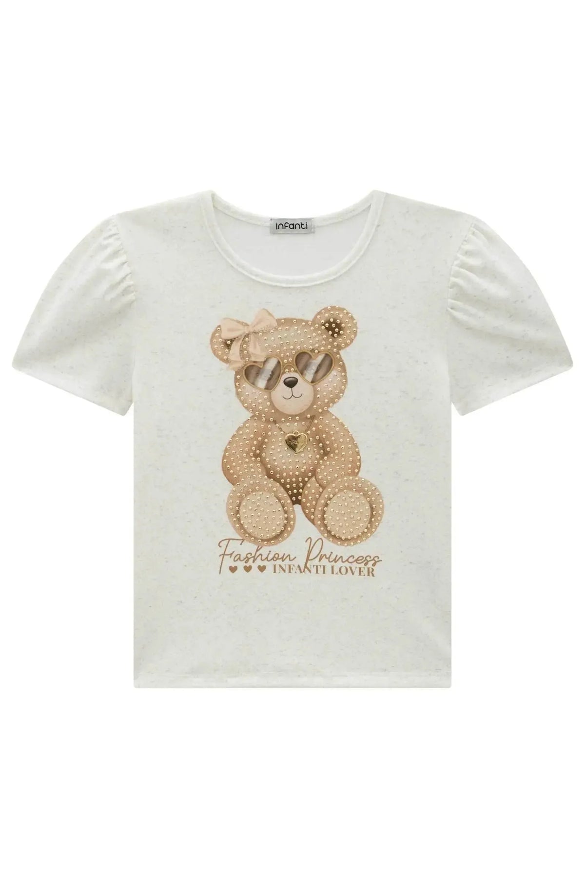 Blusa em Malha Power 98548 Infanti Infantil Menina