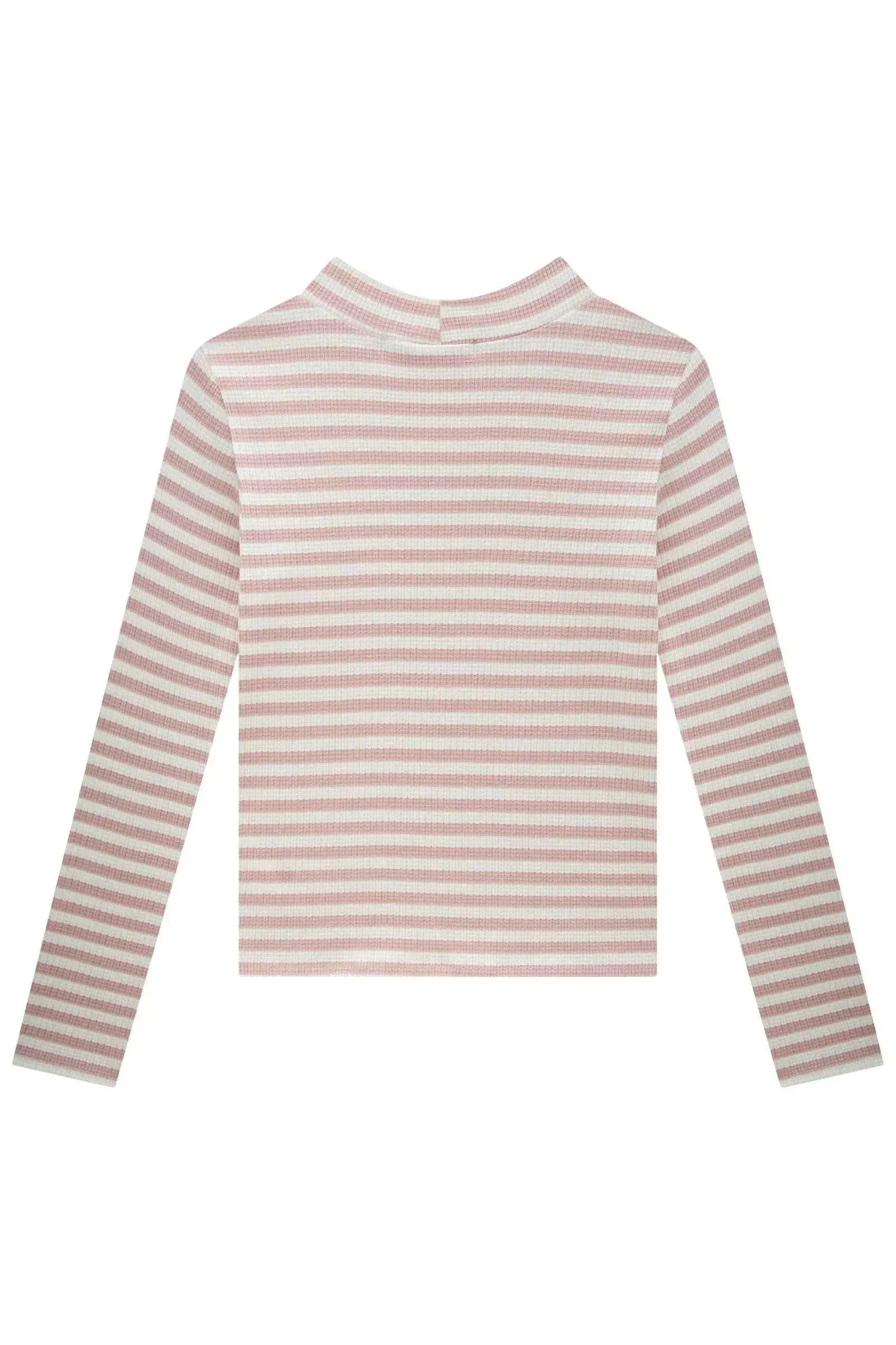 Blusa em Malha Waffle Listrada 89196 Lilimoon Teen Menina