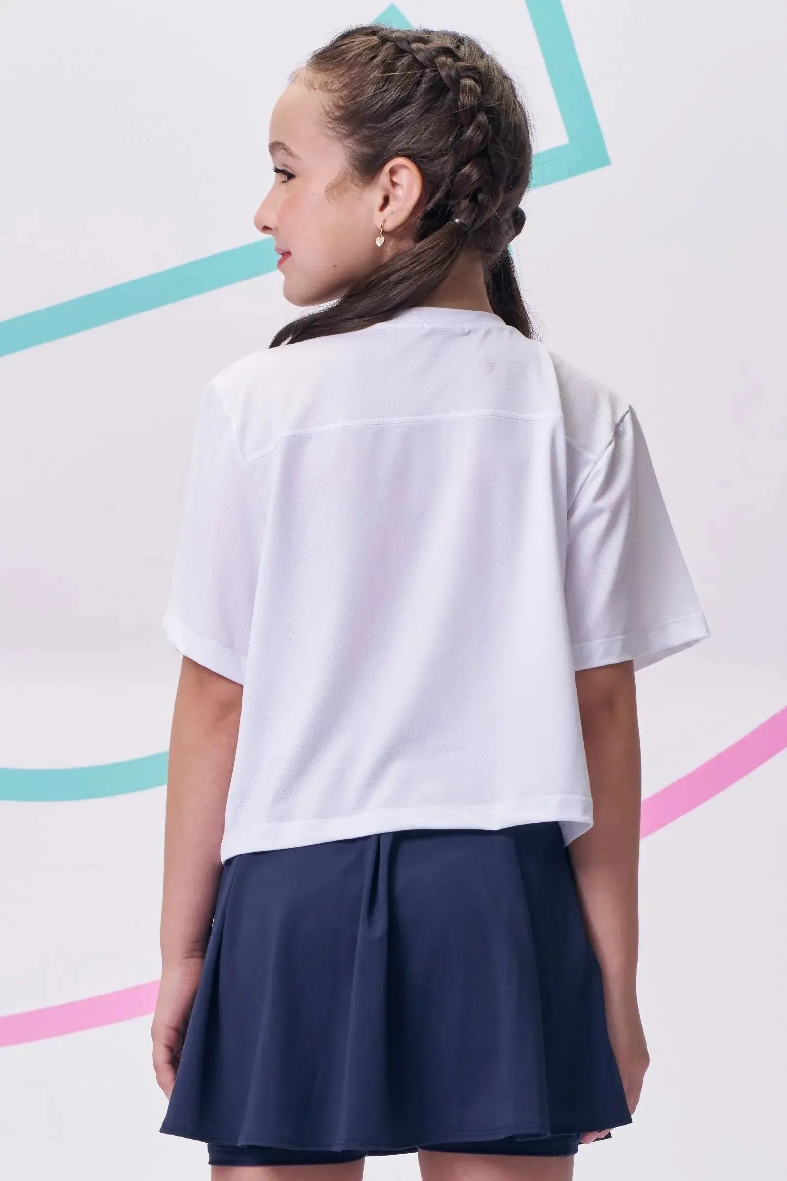 Blusa em Malha Yuki 96277 Vic&Vicky Teen Menina