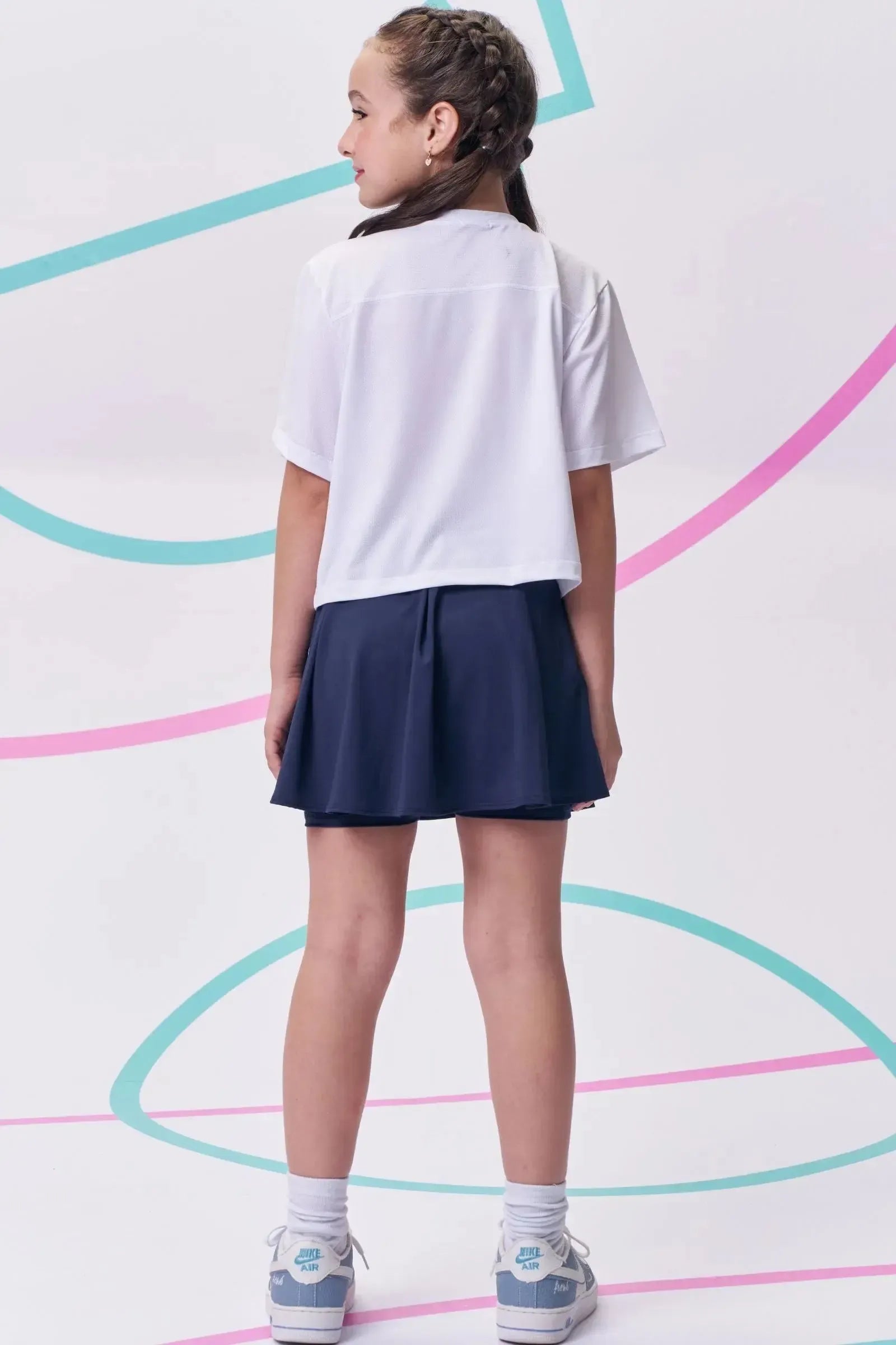 Blusa em Malha Yuki 96277 Vic&Vicky Teen Menina