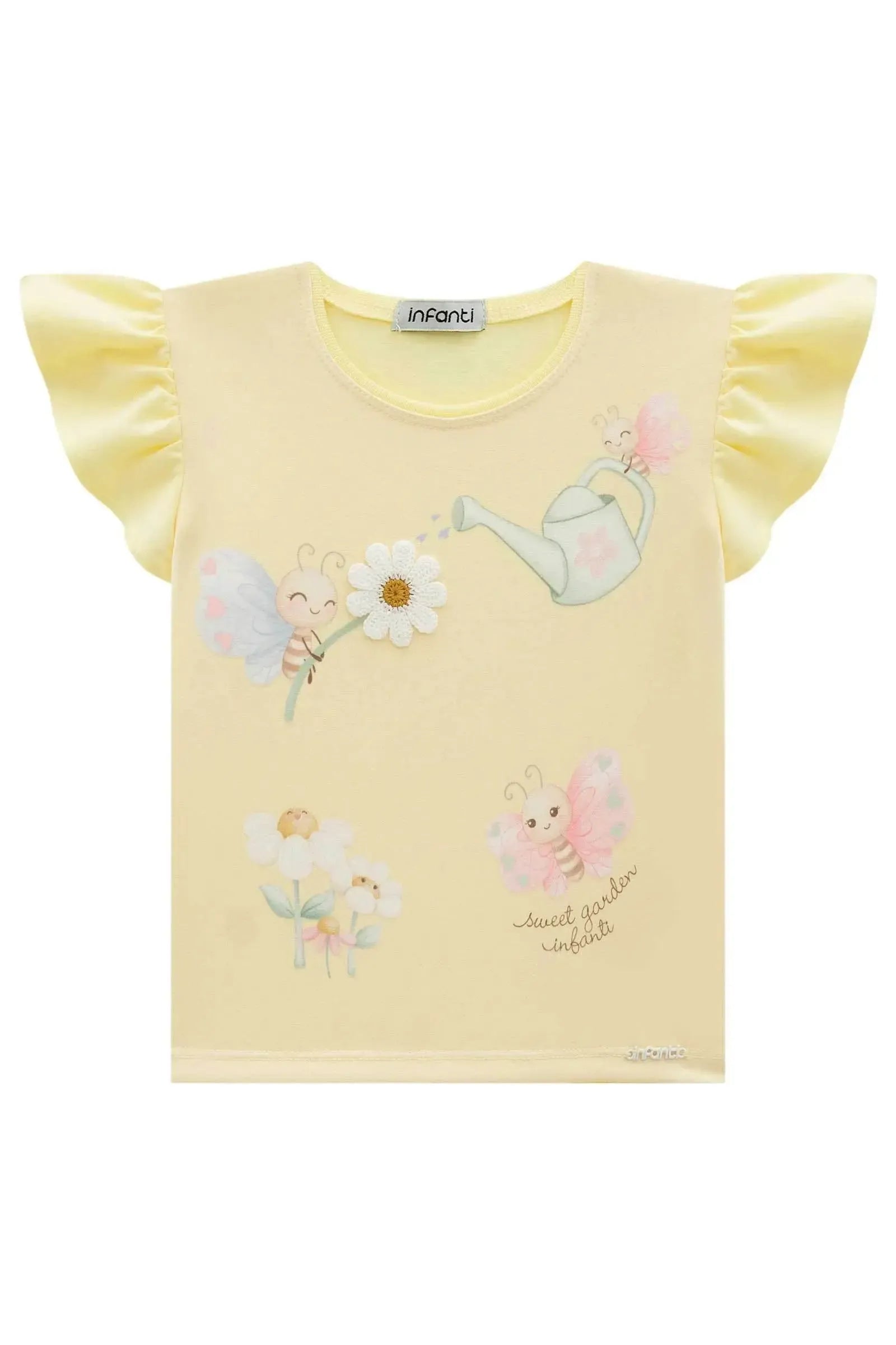 Blusa em Meia Malha 94919 Infanti Infantil Menina