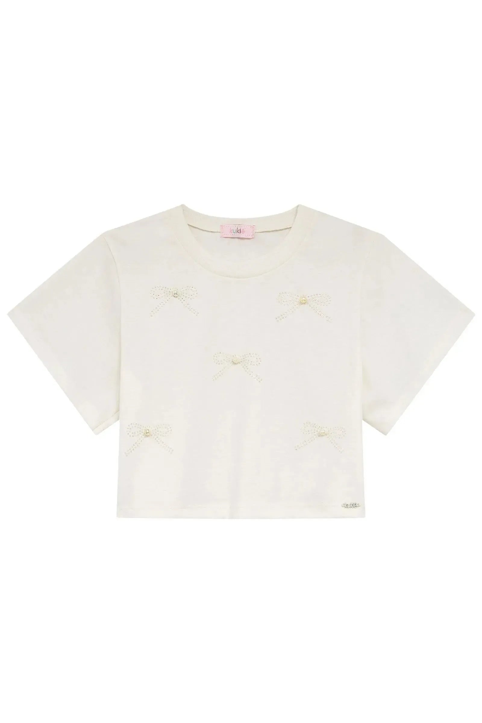Blusa em Meia Malha 95076 Kukiê Infantil Menina