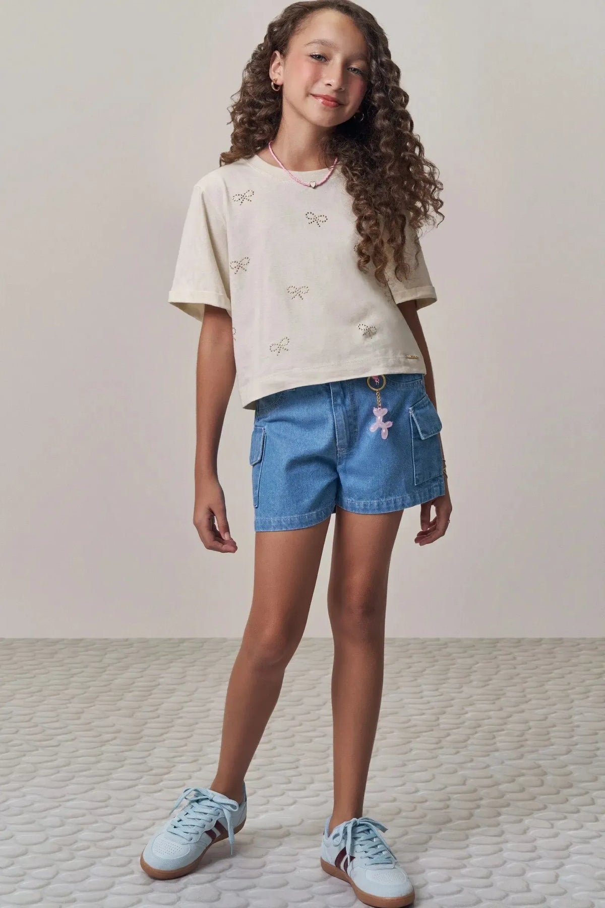 Blusa em Meia Malha 97968 Lilimoon Teen Menina