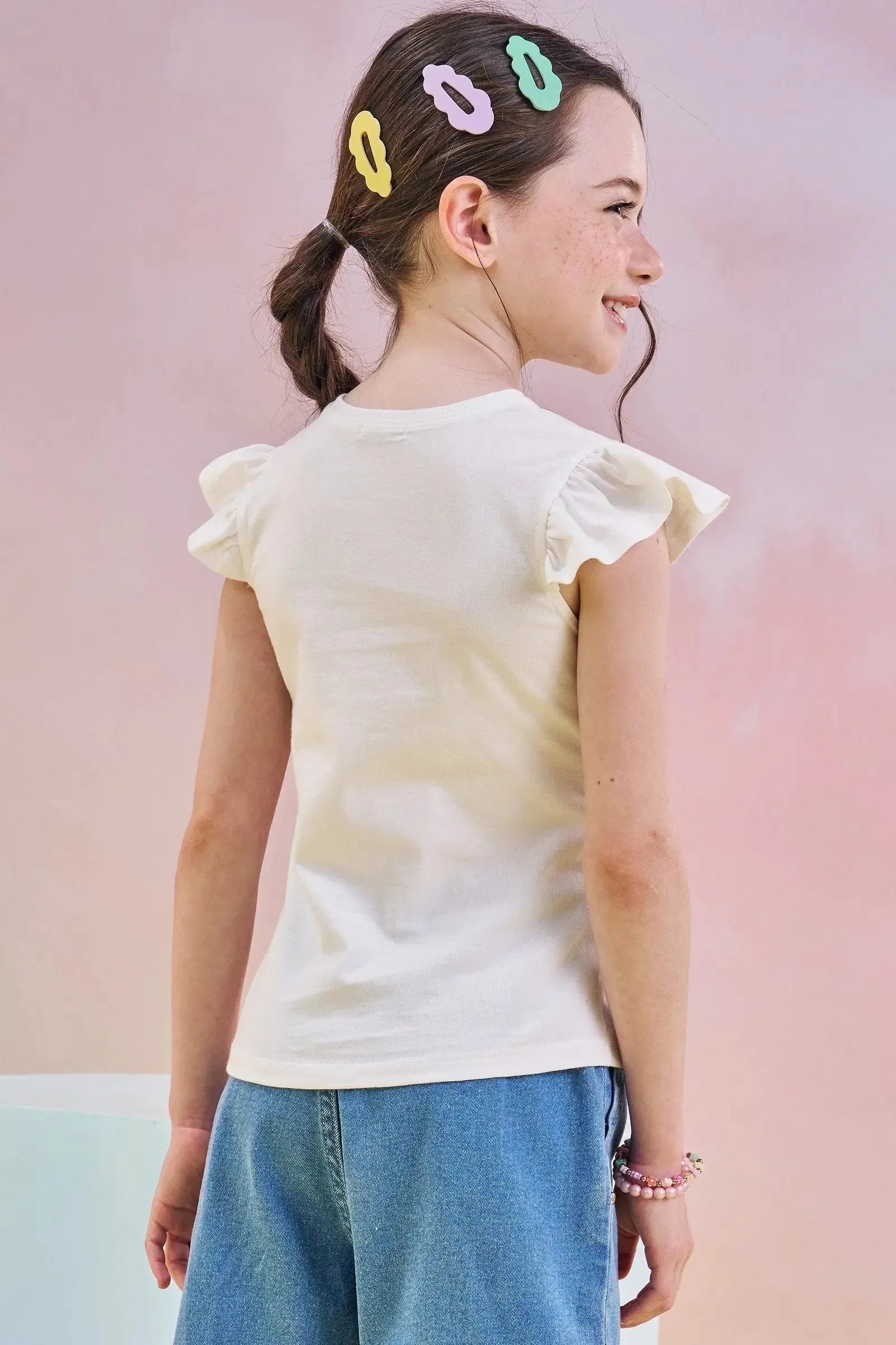 Blusa em Meia Malha 83015 Infanti Infantil Menina