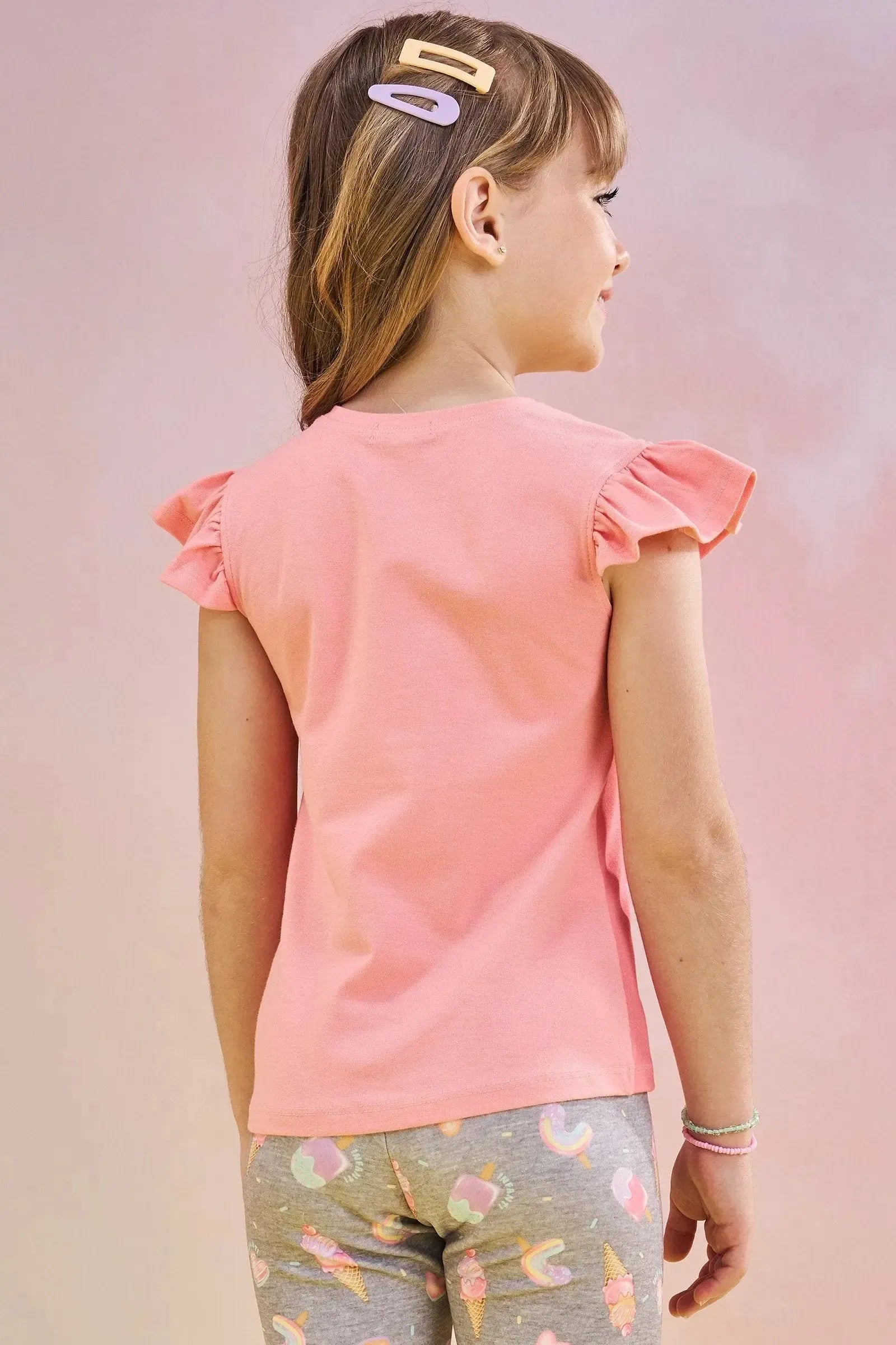 Blusa em Meia Malha 83015 Infanti Infantil Menina