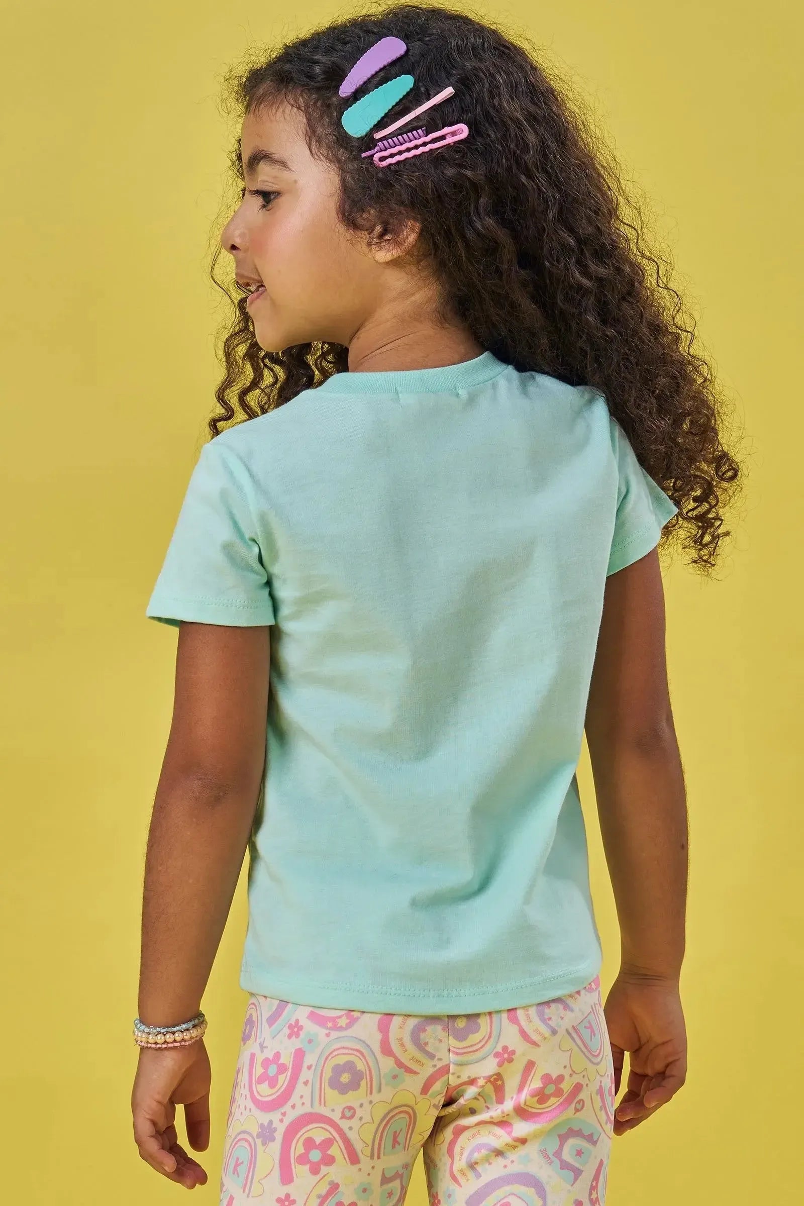 Blusa em Meia Malha 83064 Kukiê Infantil Menina