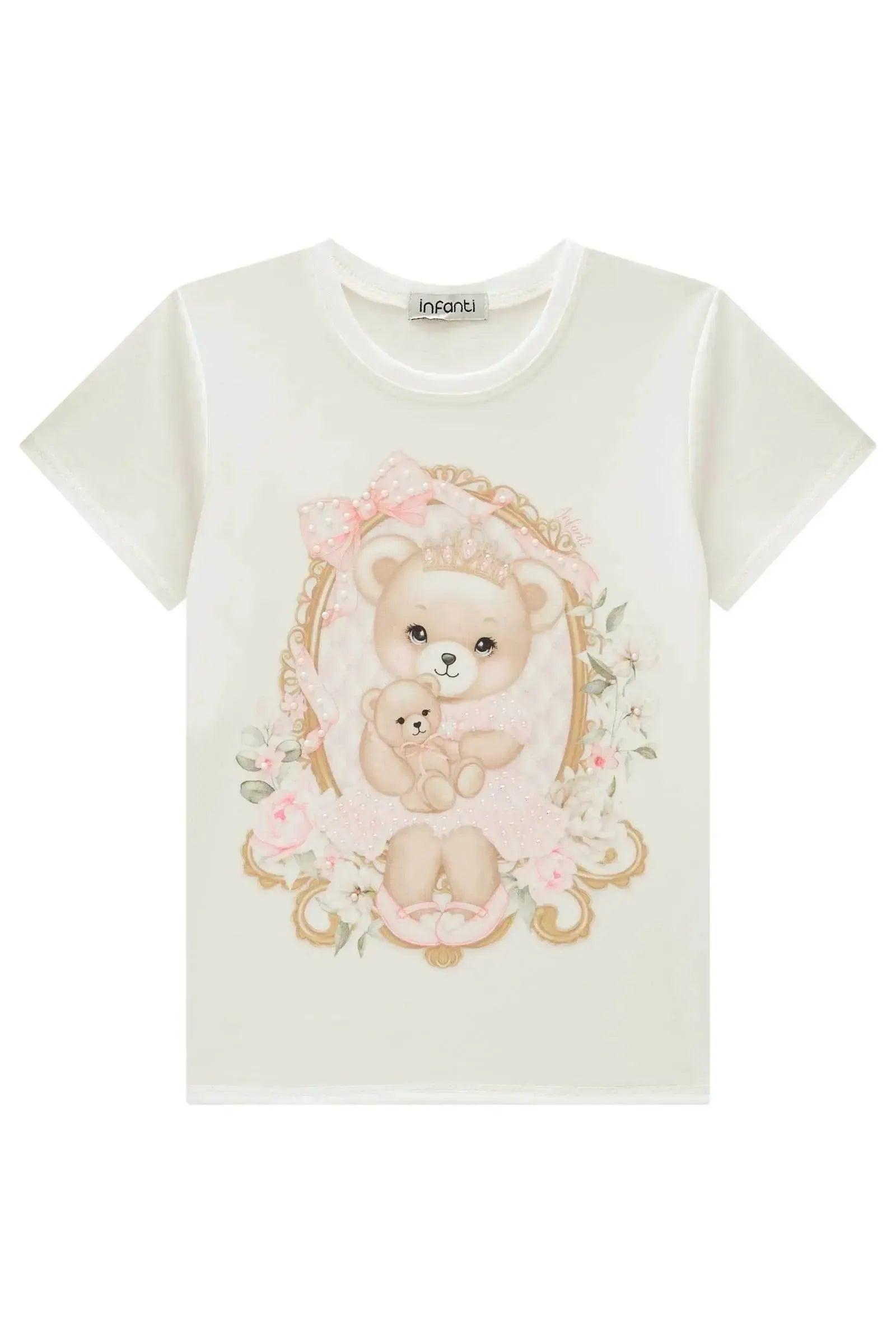 Blusa em Meia Malha 83678 Infanti Infantil Menina