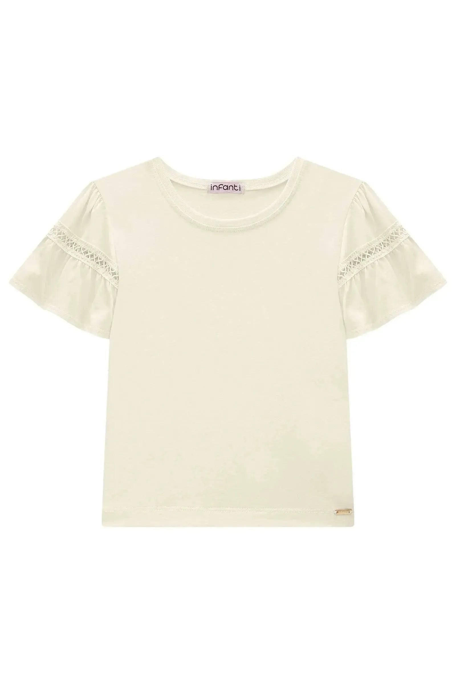 Blusa em Meia Malha 84572 Infanti Infantil Menina