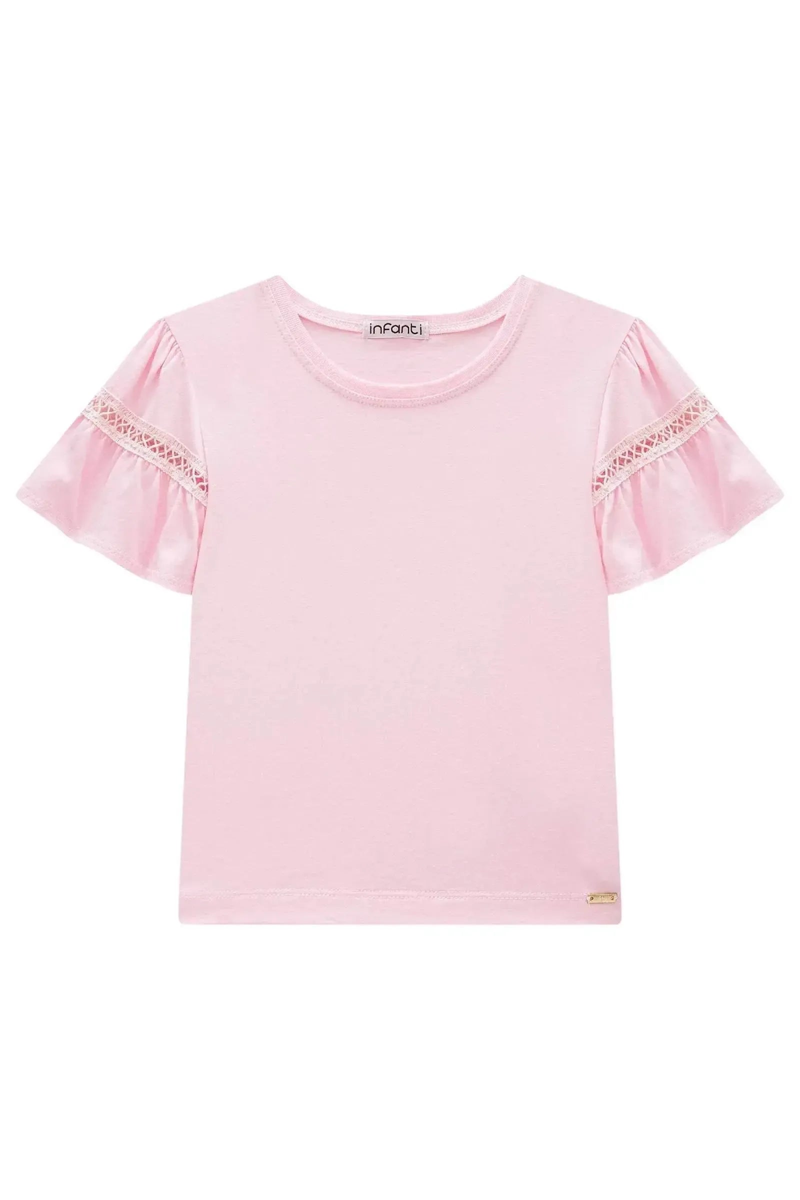 Blusa em Meia Malha 84572 Infanti Infantil Menina