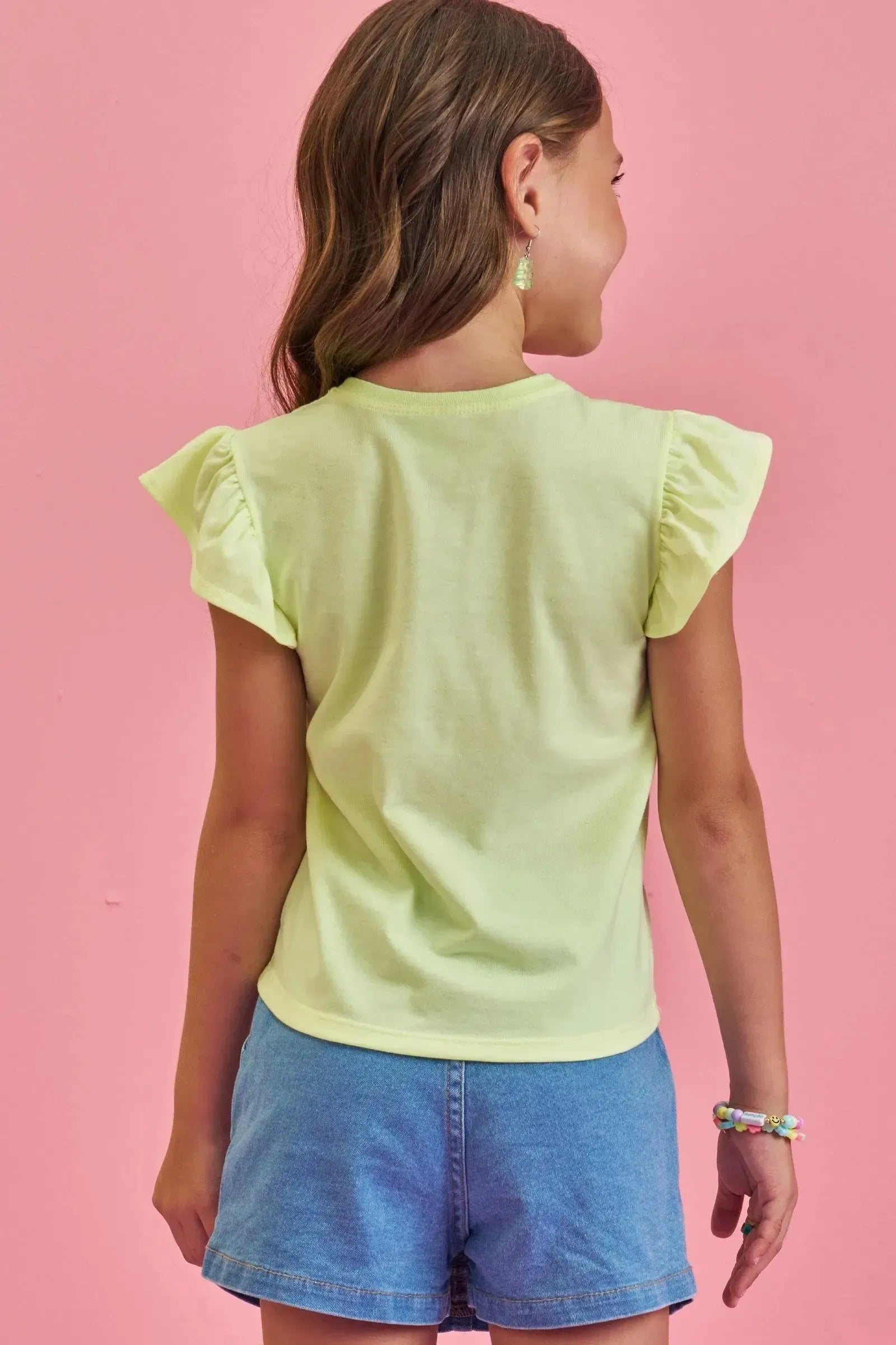 Blusa em Meia Malha 86578 Infanti Infantil Menina