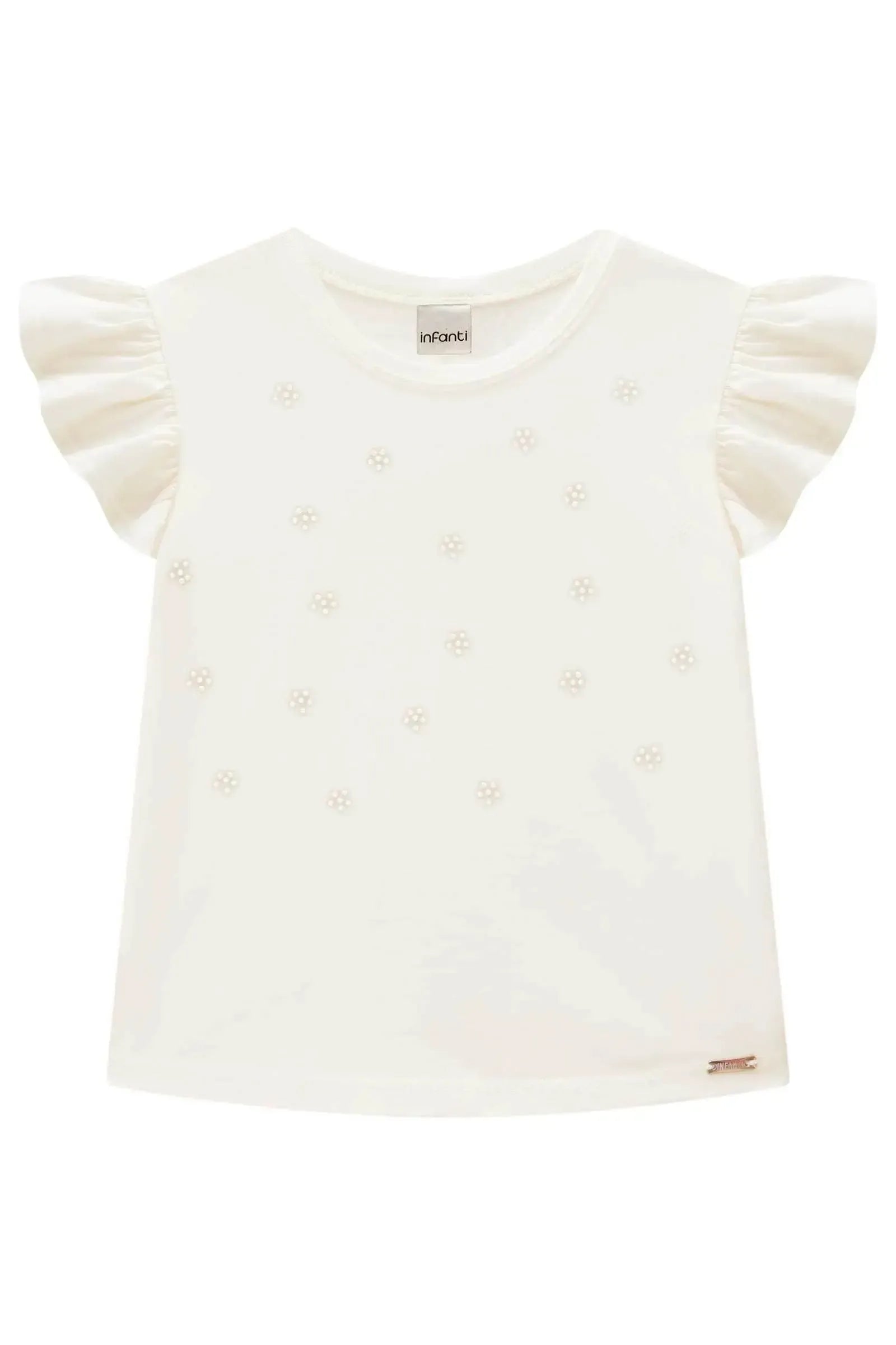Blusa em Meia Malha 86578 Infanti Infantil Menina