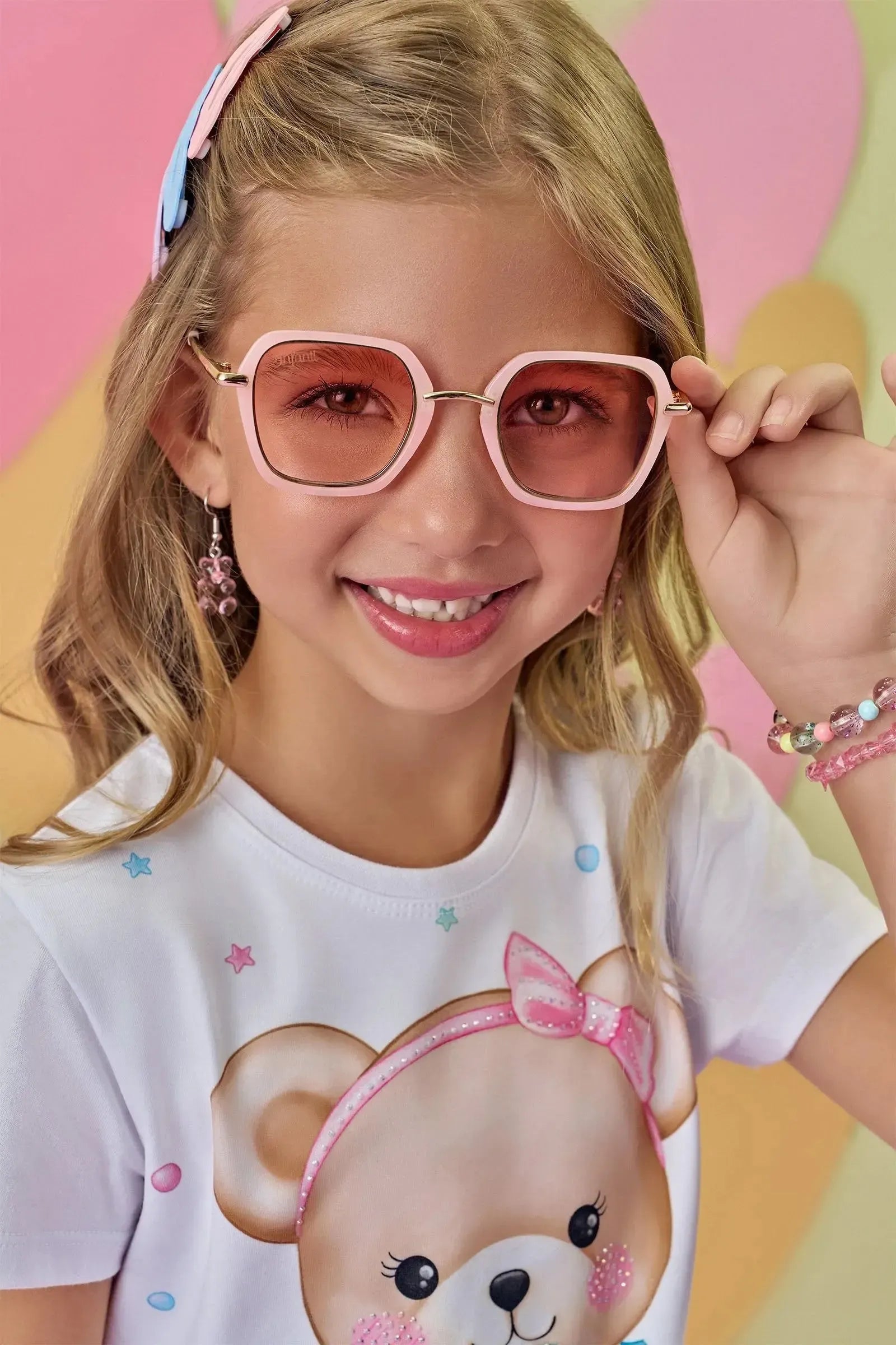 Blusa em Meia Malha 86918 Infanti Infantil Menina