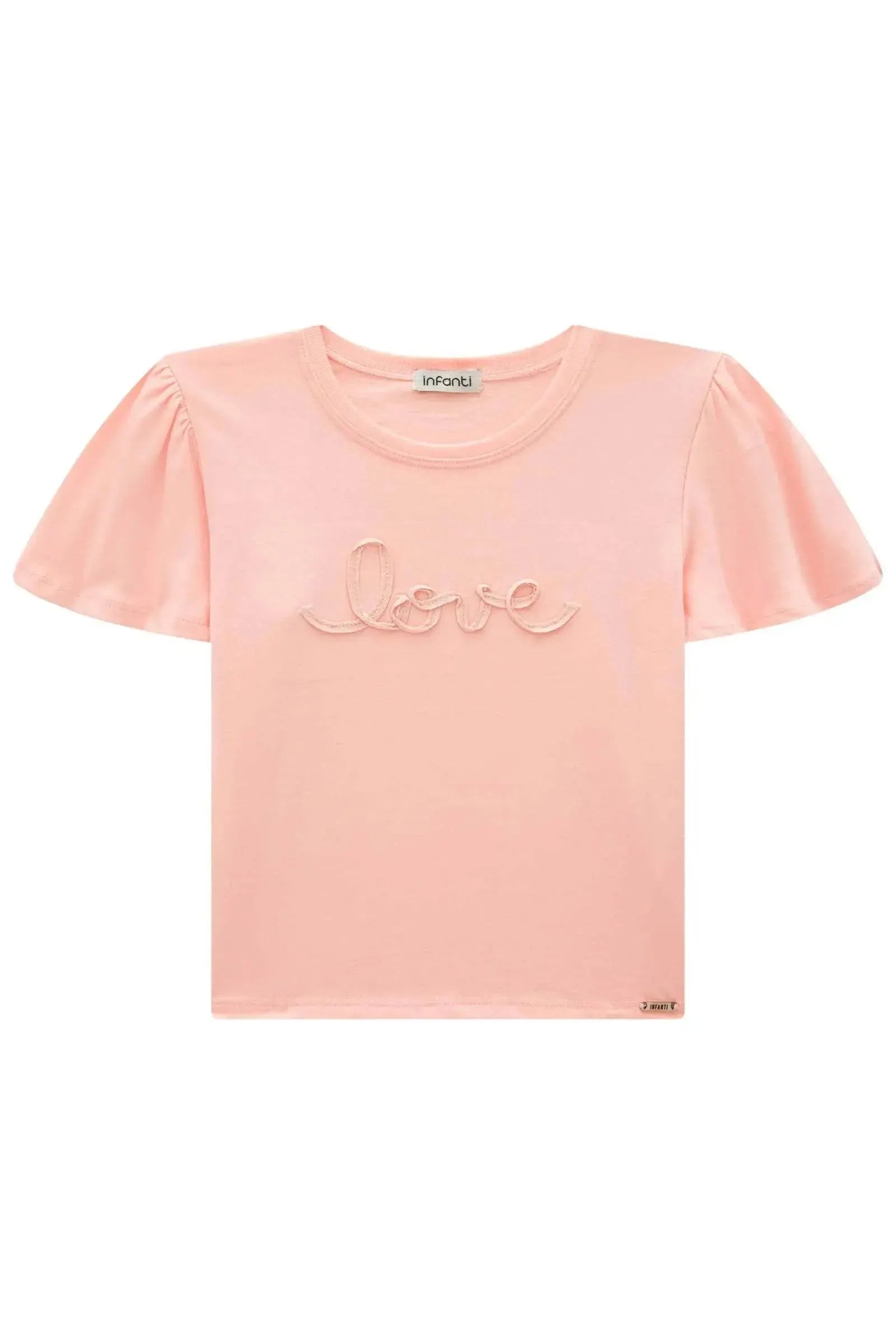 Blusa em Meia Malha 87945 Infanti Infantil Menina