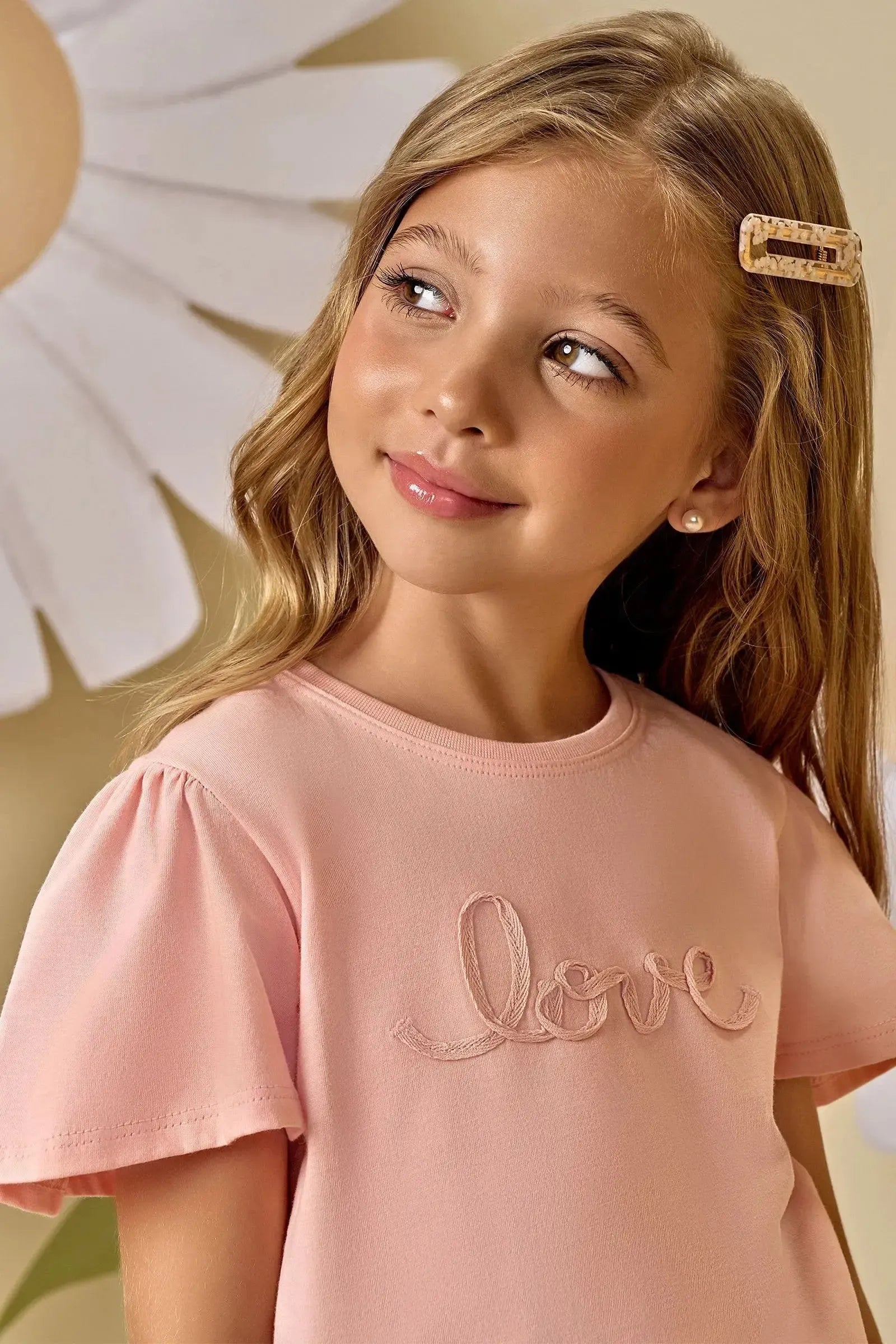 Blusa em Meia Malha 87945 Infanti Infantil Menina