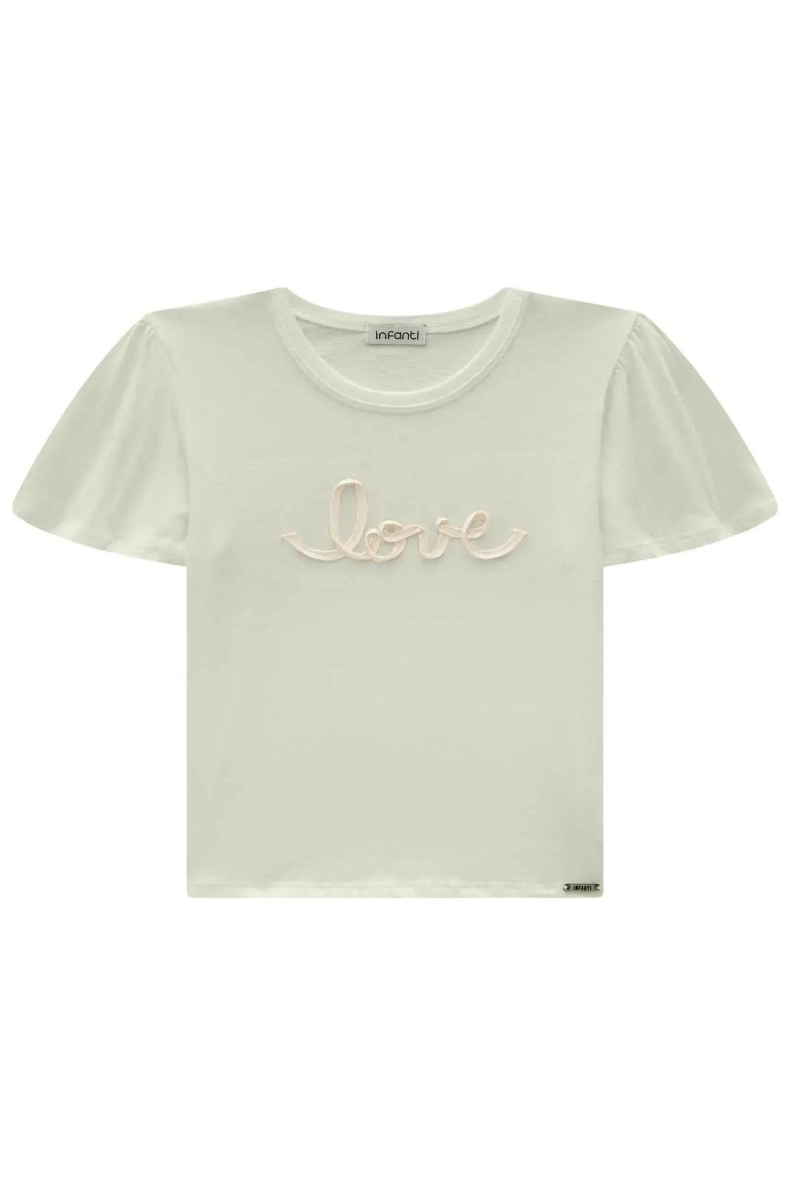 Blusa em Meia Malha 87945 Infanti Infantil Menina