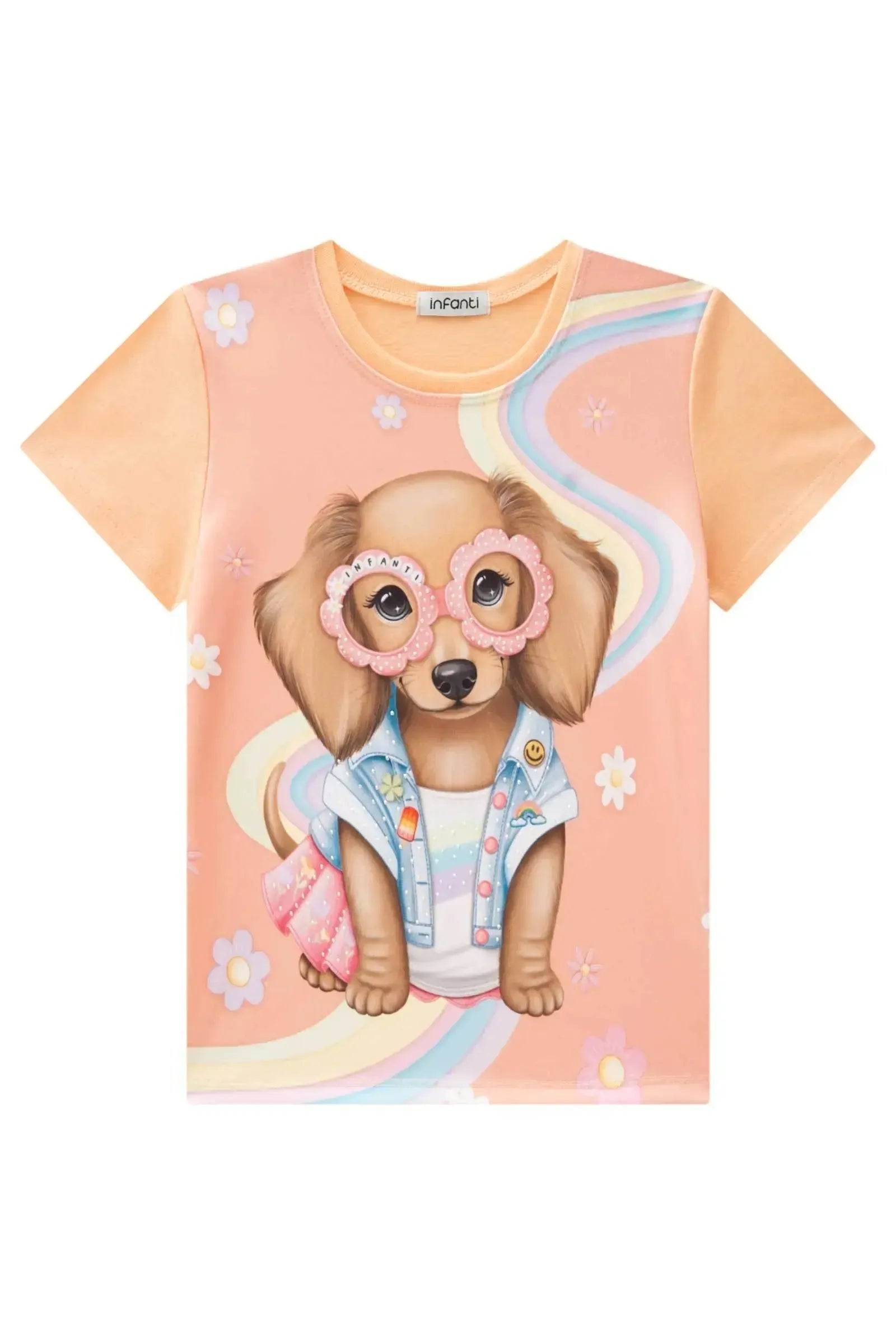 Blusa em Meia Malha 88862 Infanti Infantil Menina