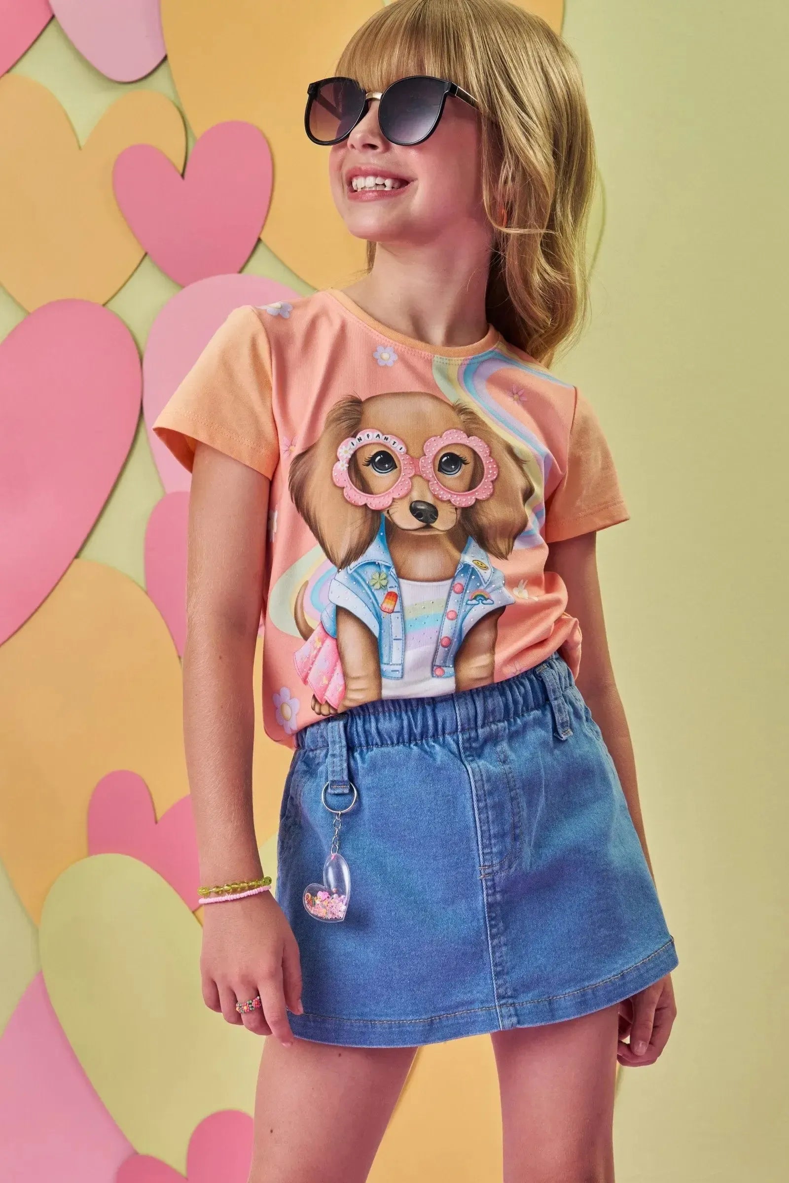 Blusa em Meia Malha 88862 Infanti Infantil Menina