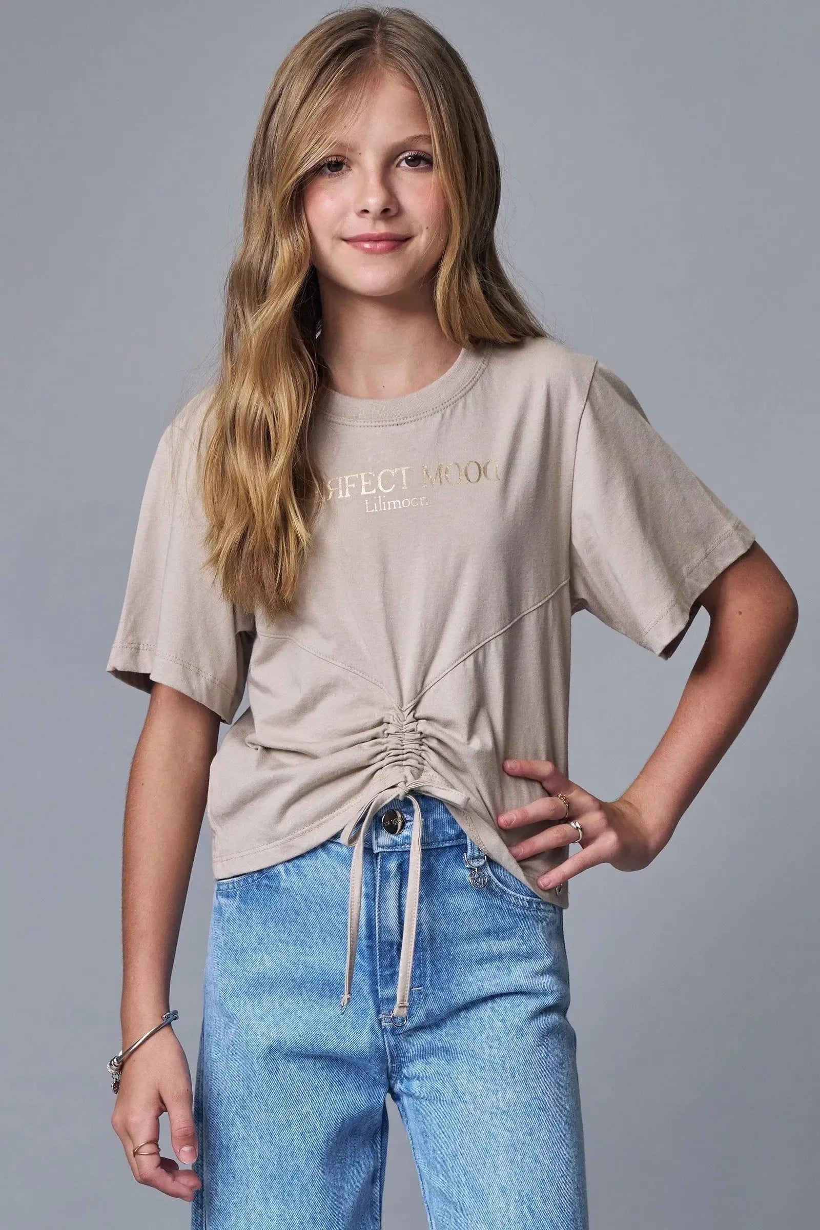 Blusa em Meia Malha 89066 Lilimoon Teen Menina
