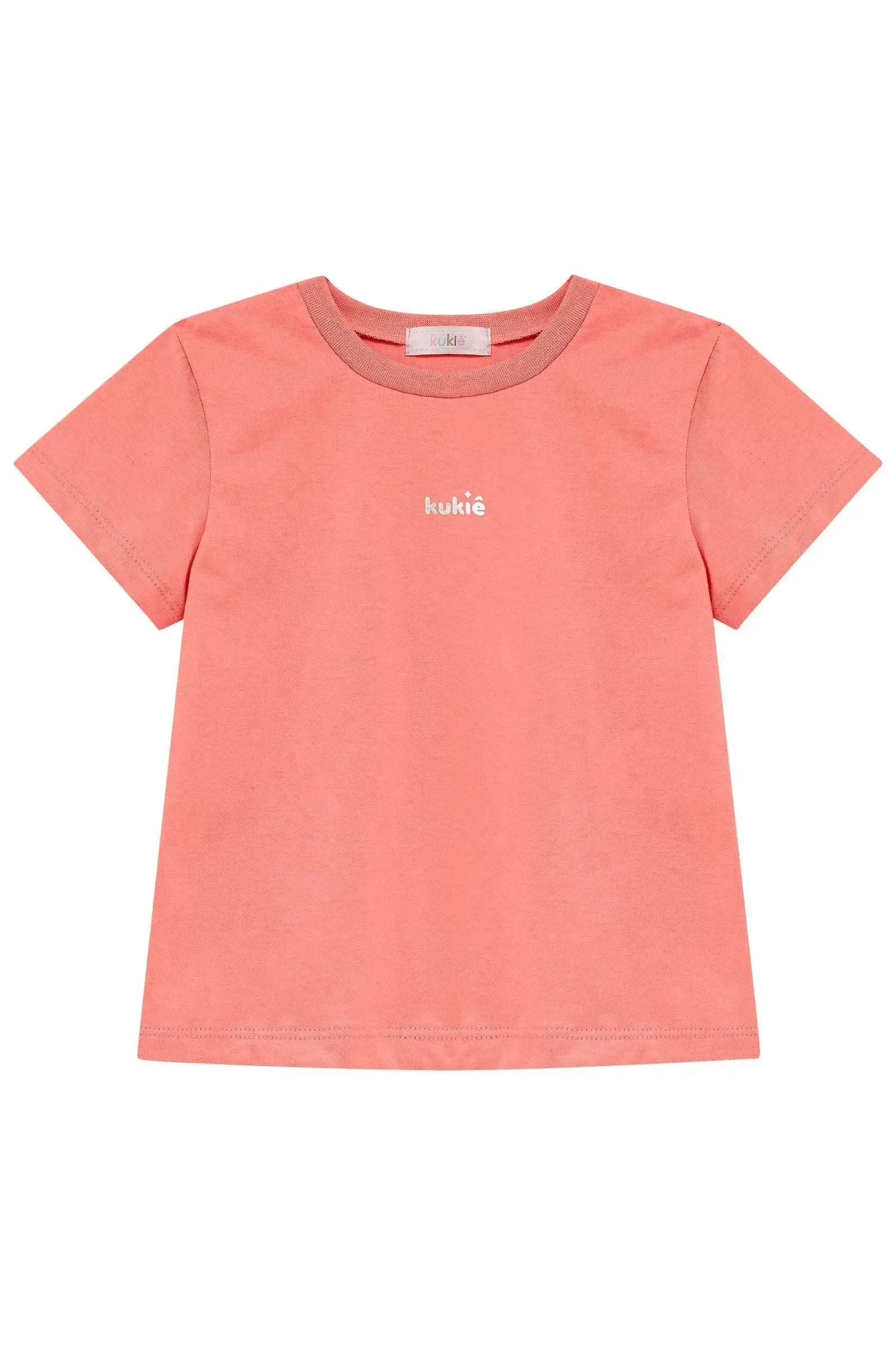 Blusa em Meia Malha 94345 Kukiê Infantil Menina