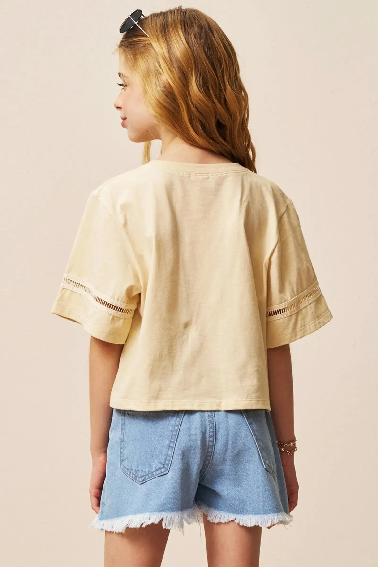 Blusa em Meia Malha 94378 Vic&Vicky Teen Menina