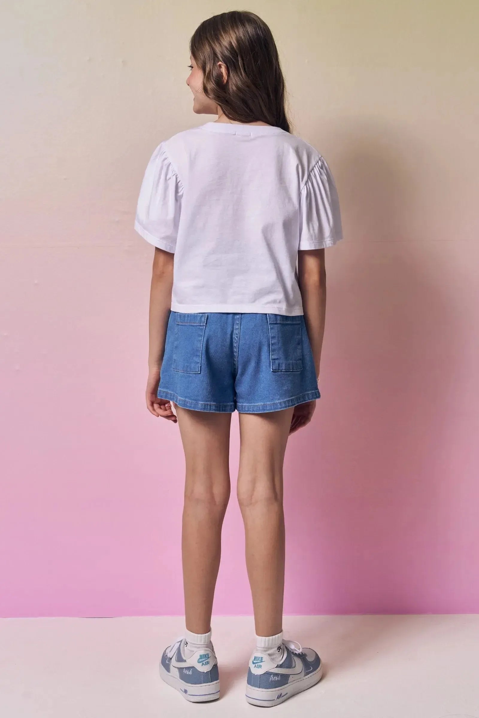 Blusa em Meia Malha 94581 Vic&Vicky Teen Menina