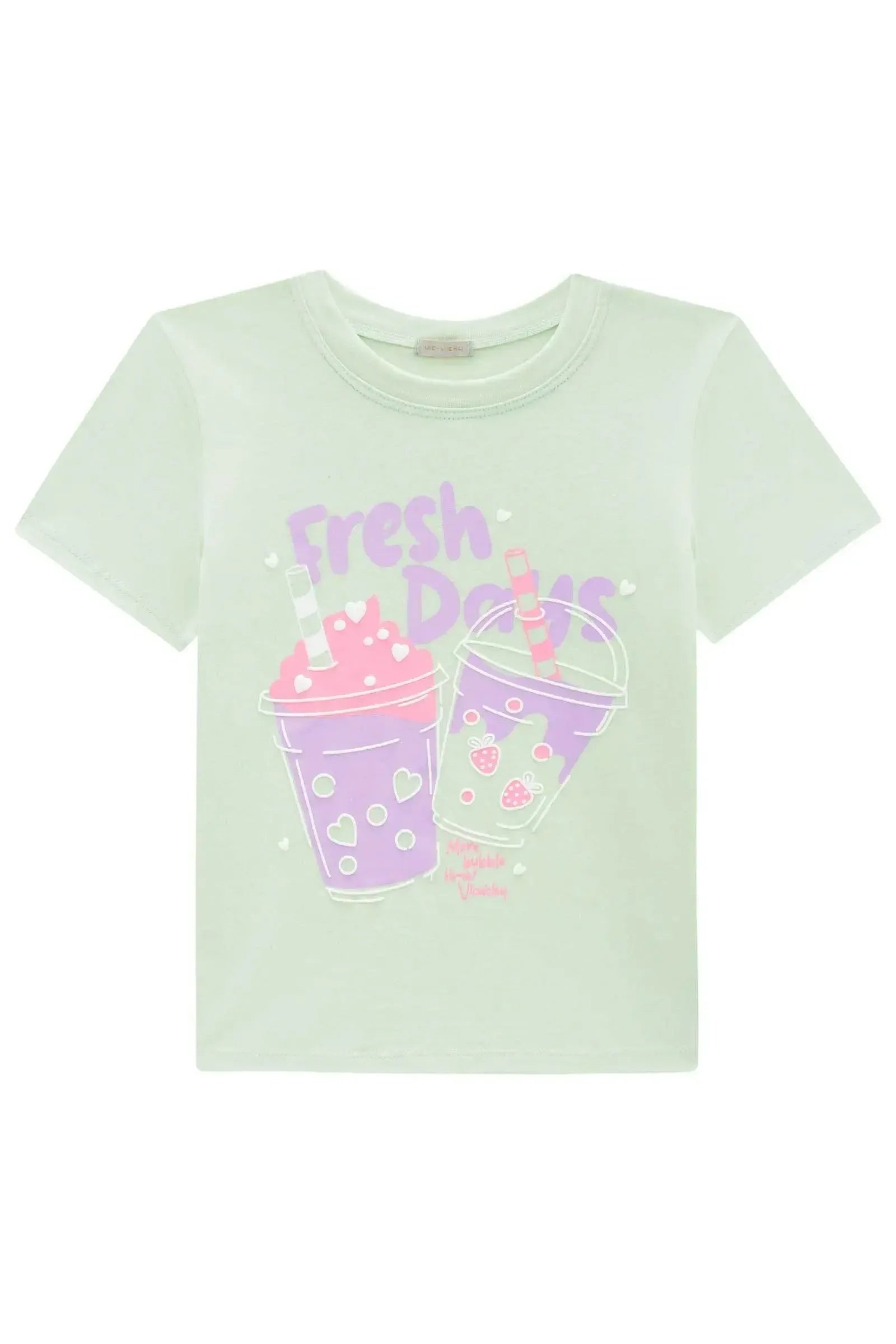 Blusa em Meia Malha 94583 Vic&Vicky Teen Menina
