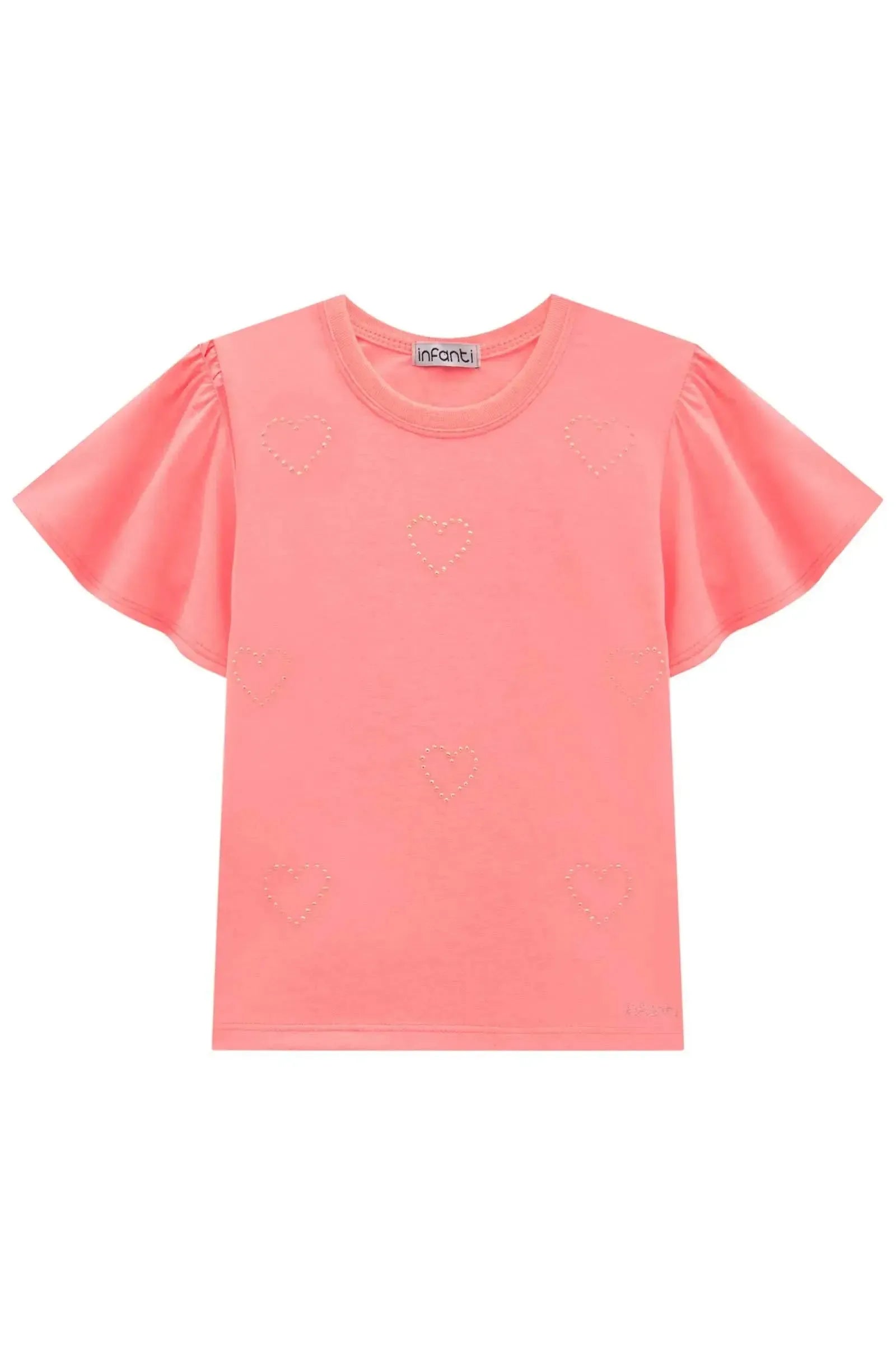 Blusa em Meia Malha 94595 Infanti Infantil Menina